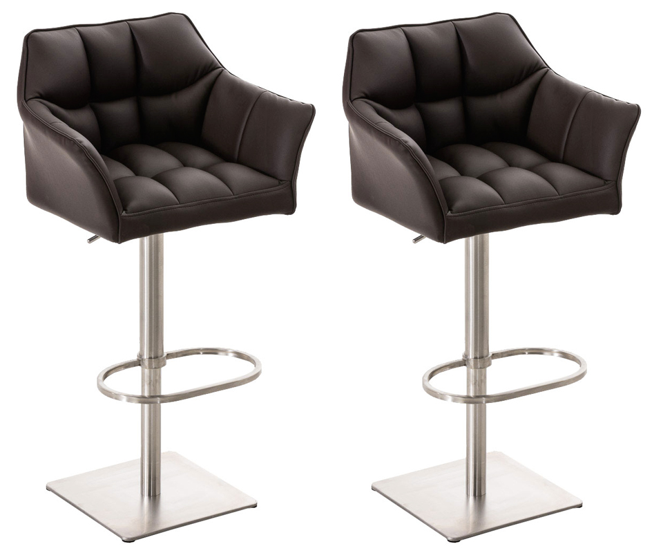 2er Set Barhocker Damaso Kunstleder