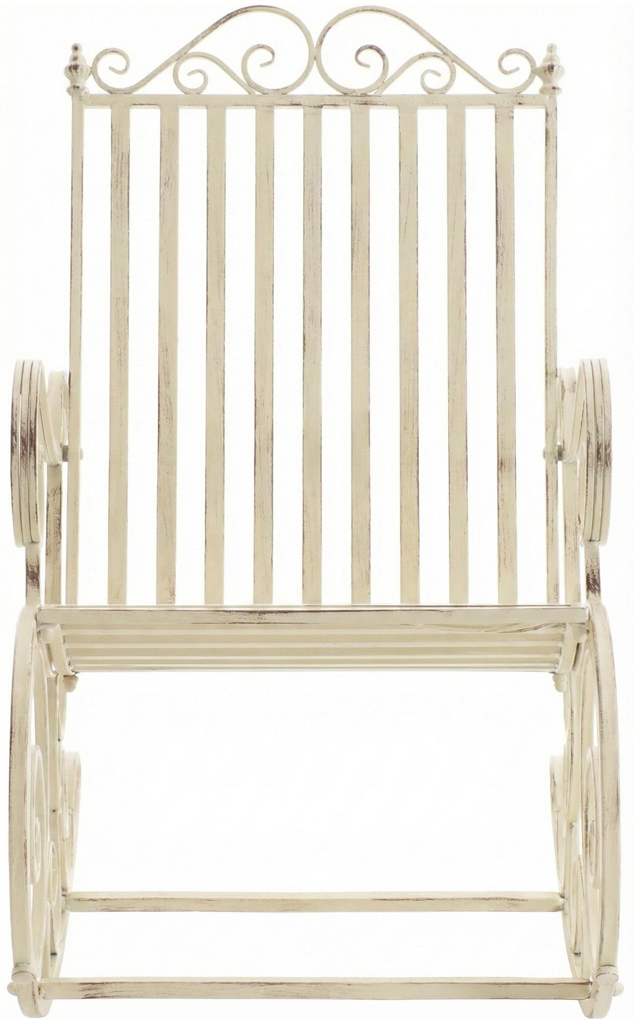 Schaukelstuhl Smilla antik-creme