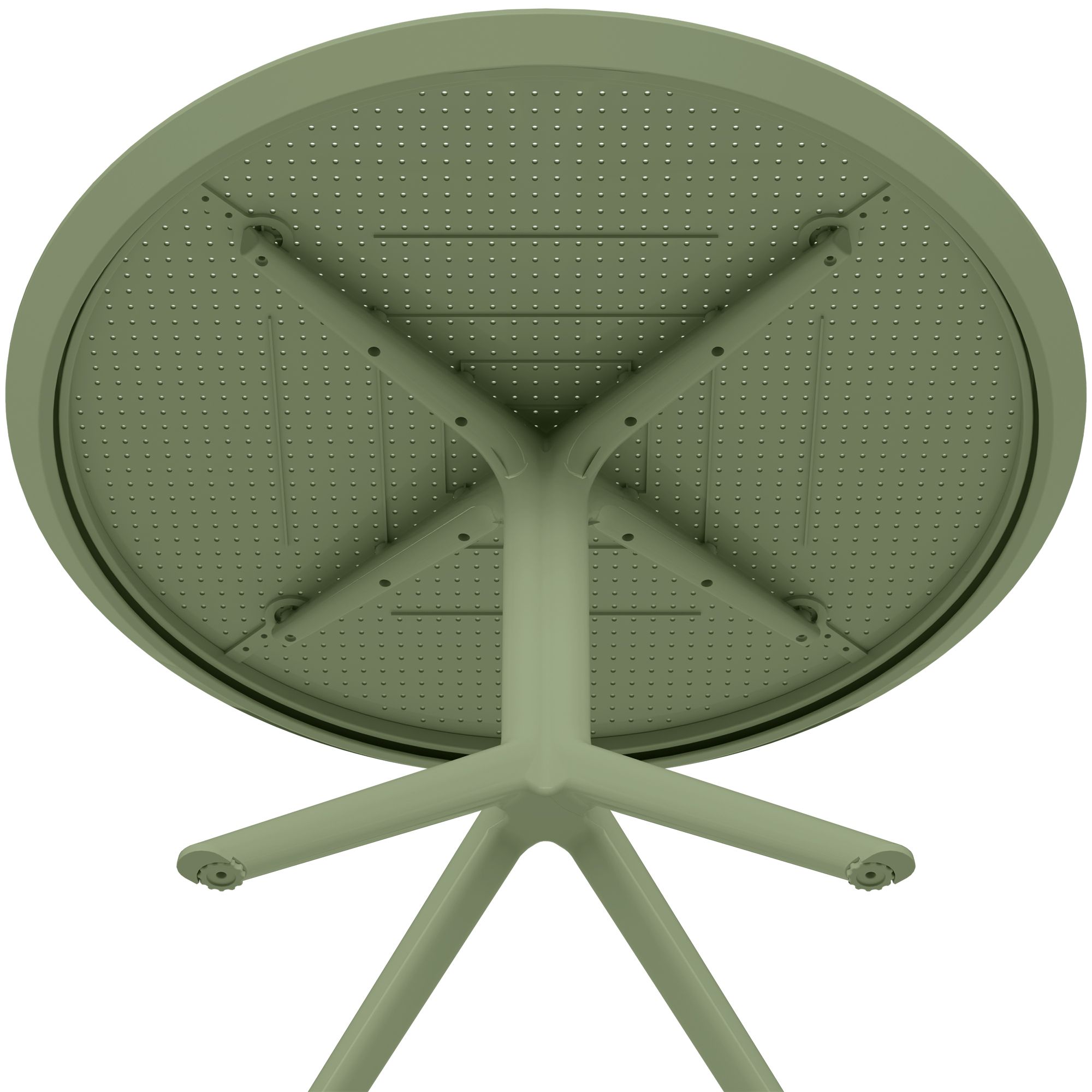 Tisch Sky 105 cm oliv