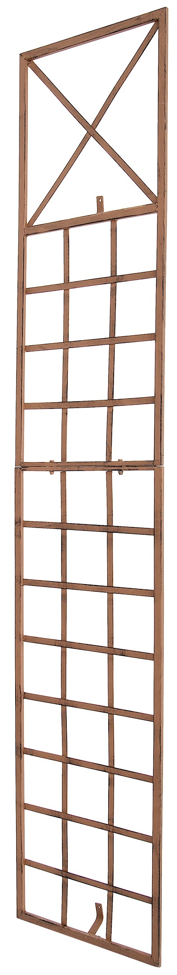 2er Set Rankgitter Trigo antik braun