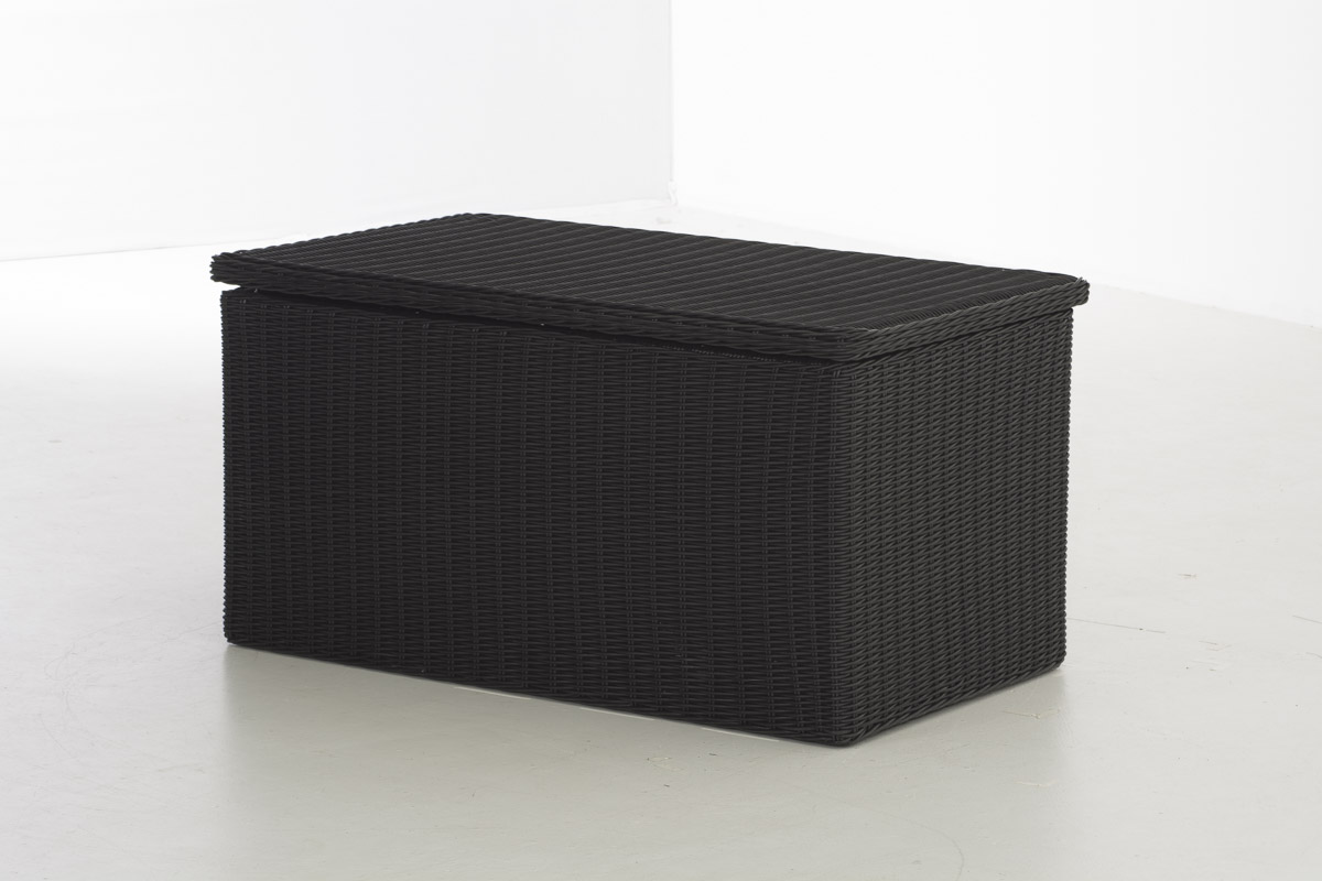 Polyrattan Luxus Auflagenbox 5mm schwarz L