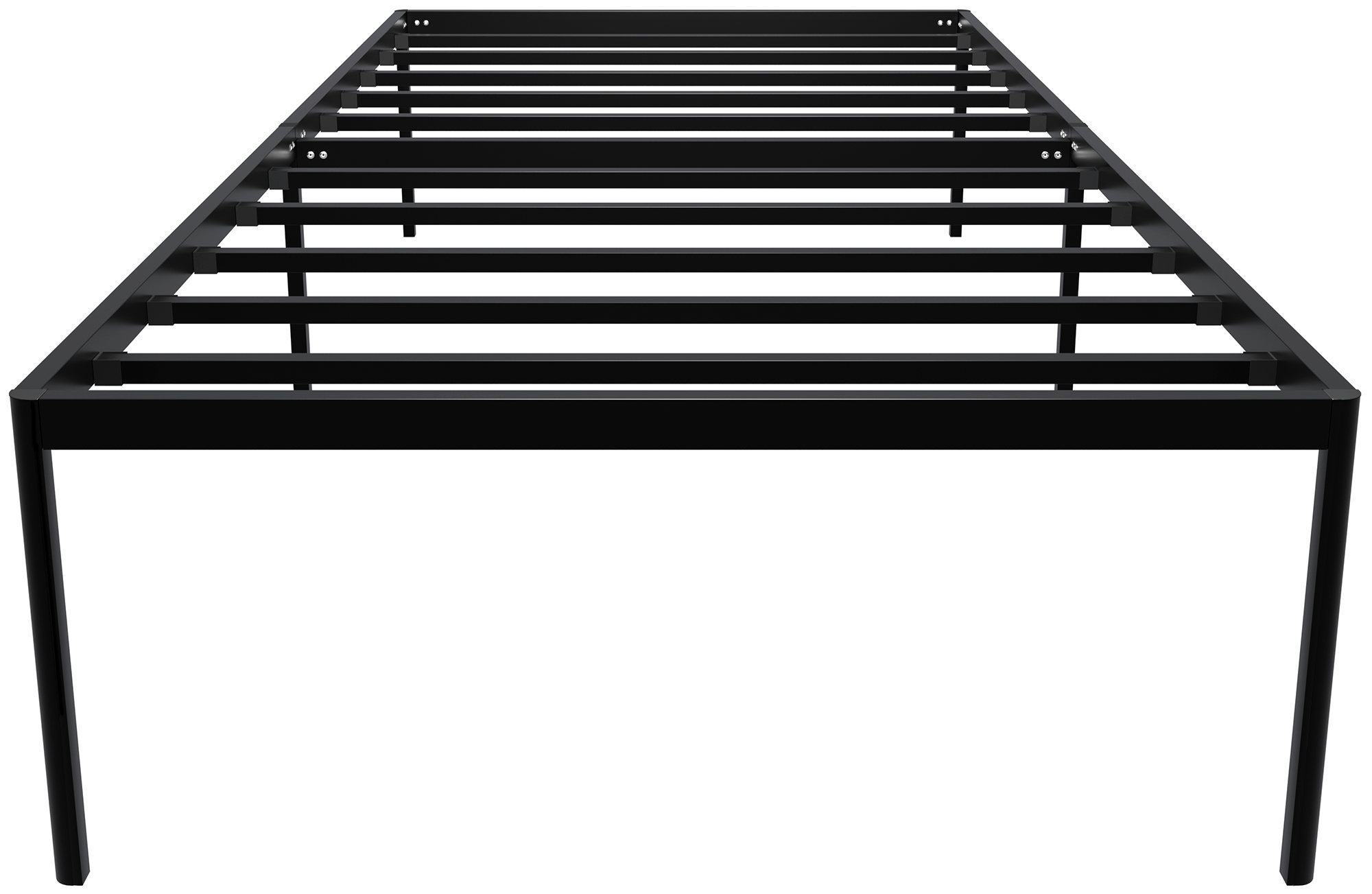 Metallbett Hamlin schwarz 200x100x41 cm