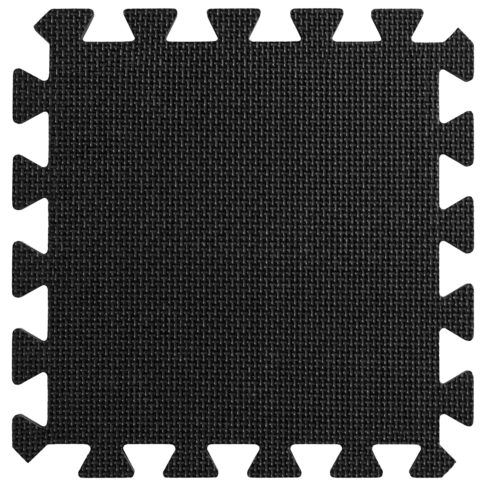 Bodenschutzmatte 31x31 cm Set schwarz 36er-Set