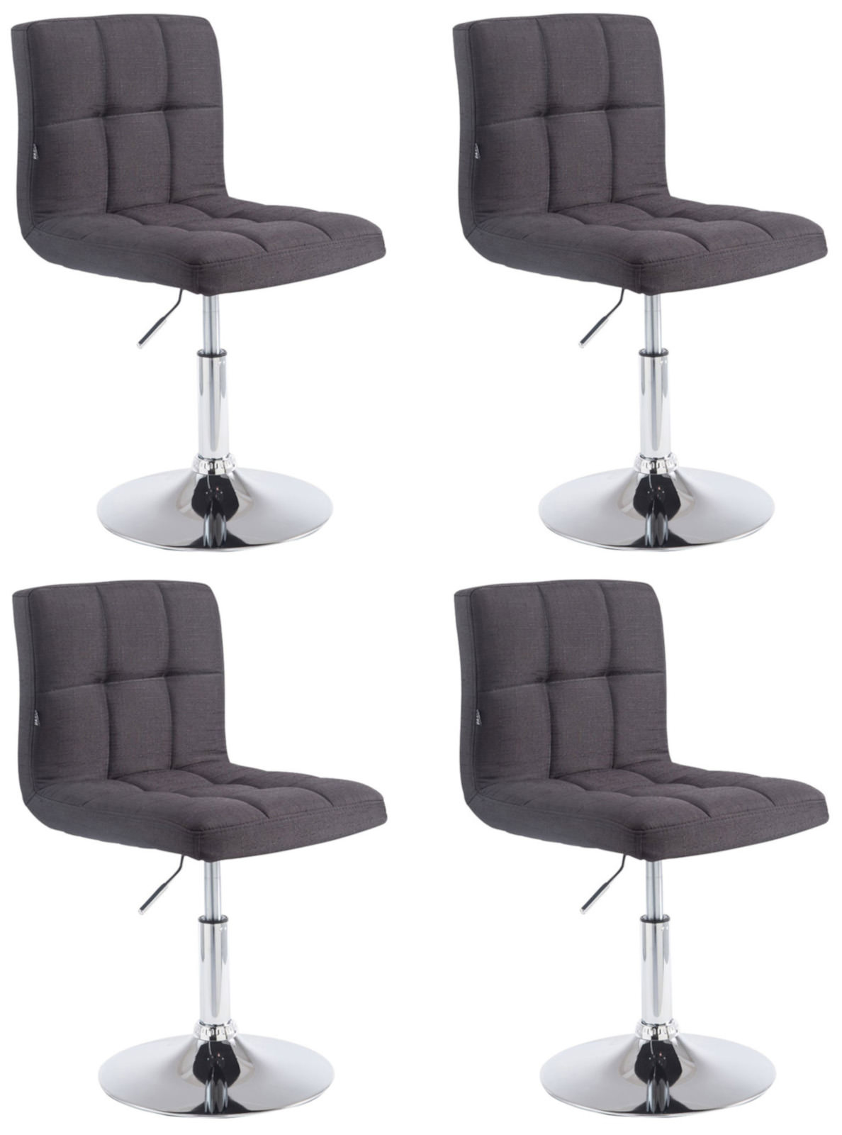 4er Set Lounger Palma Stoff