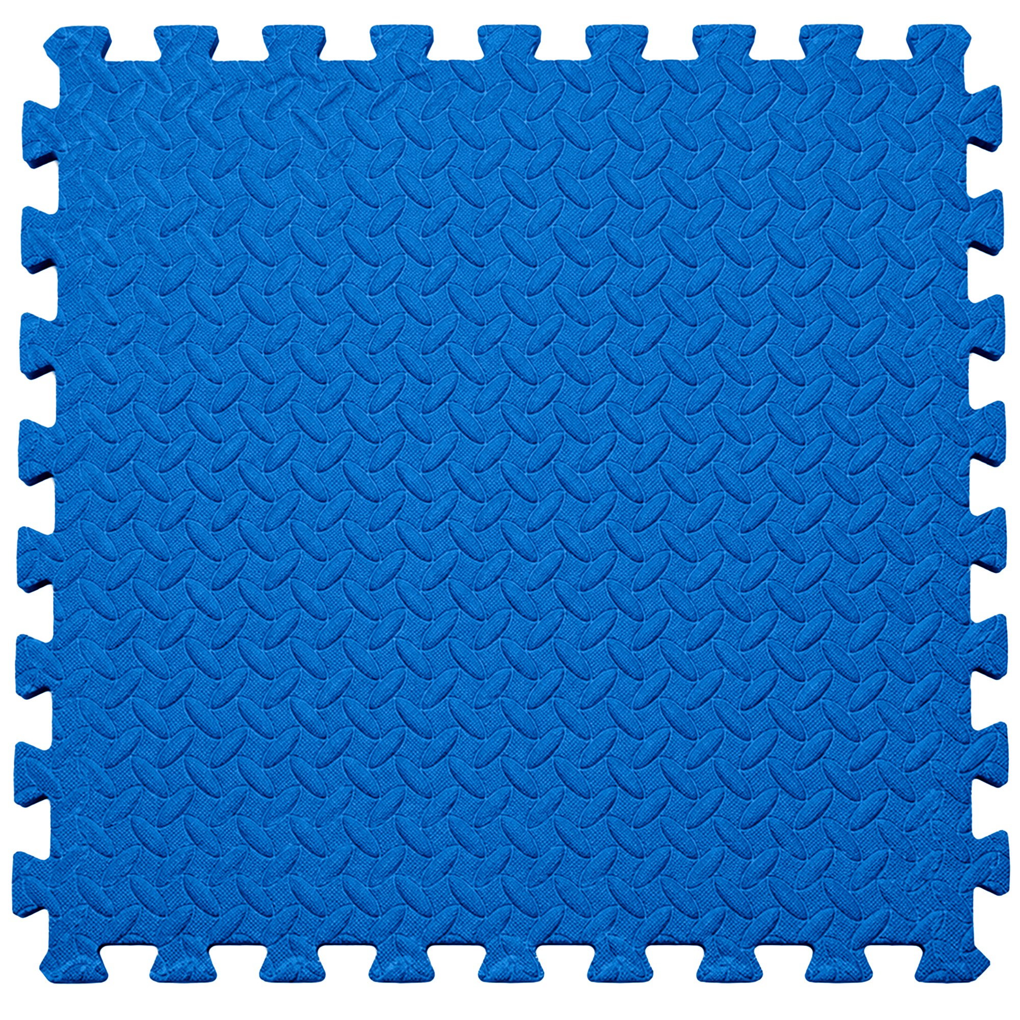 Bodenschutzmatte 61x61 cm 6er-Set blau