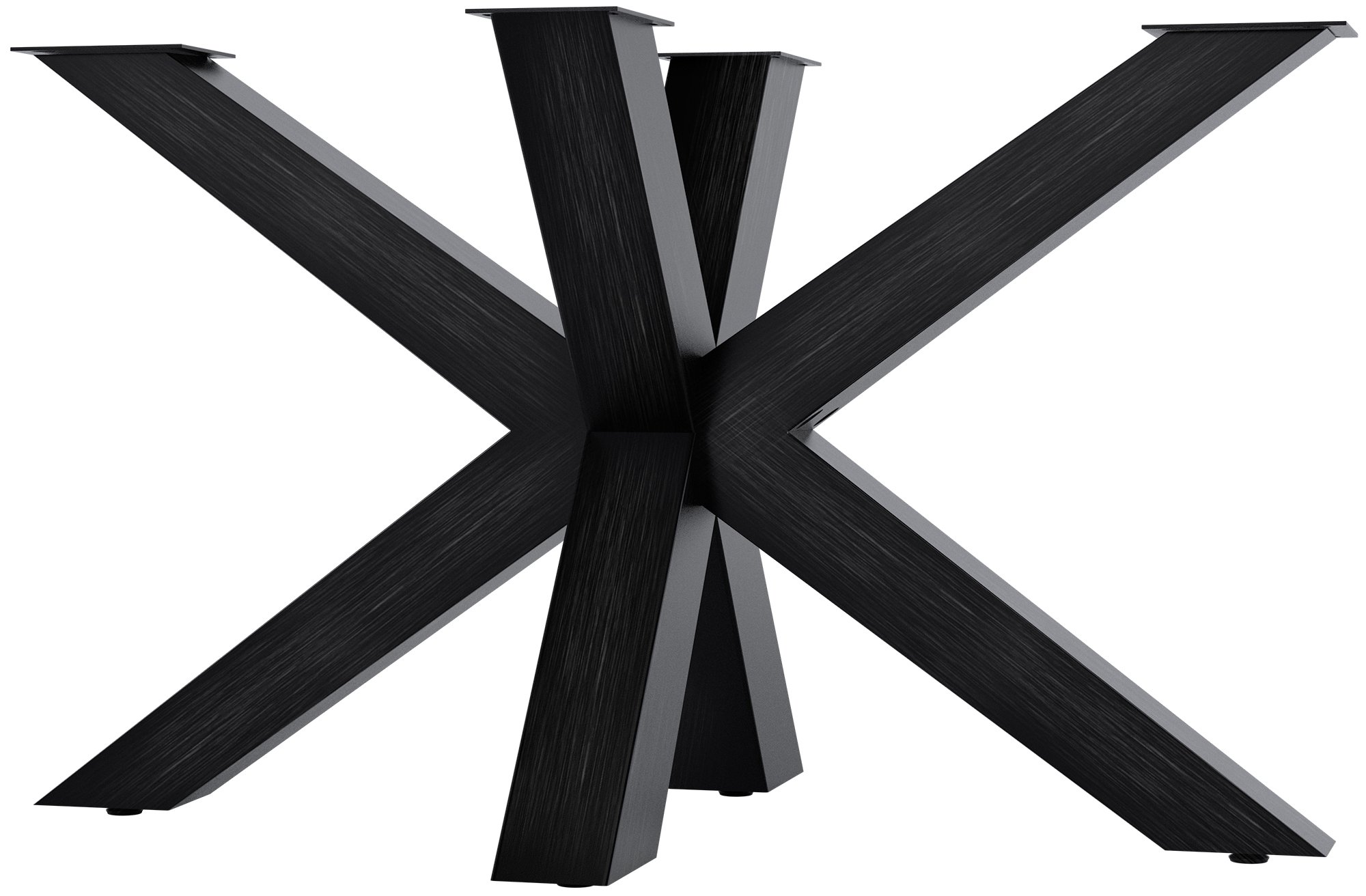 Tischbeine Harlan industrial schwarz 120x68x71 cm