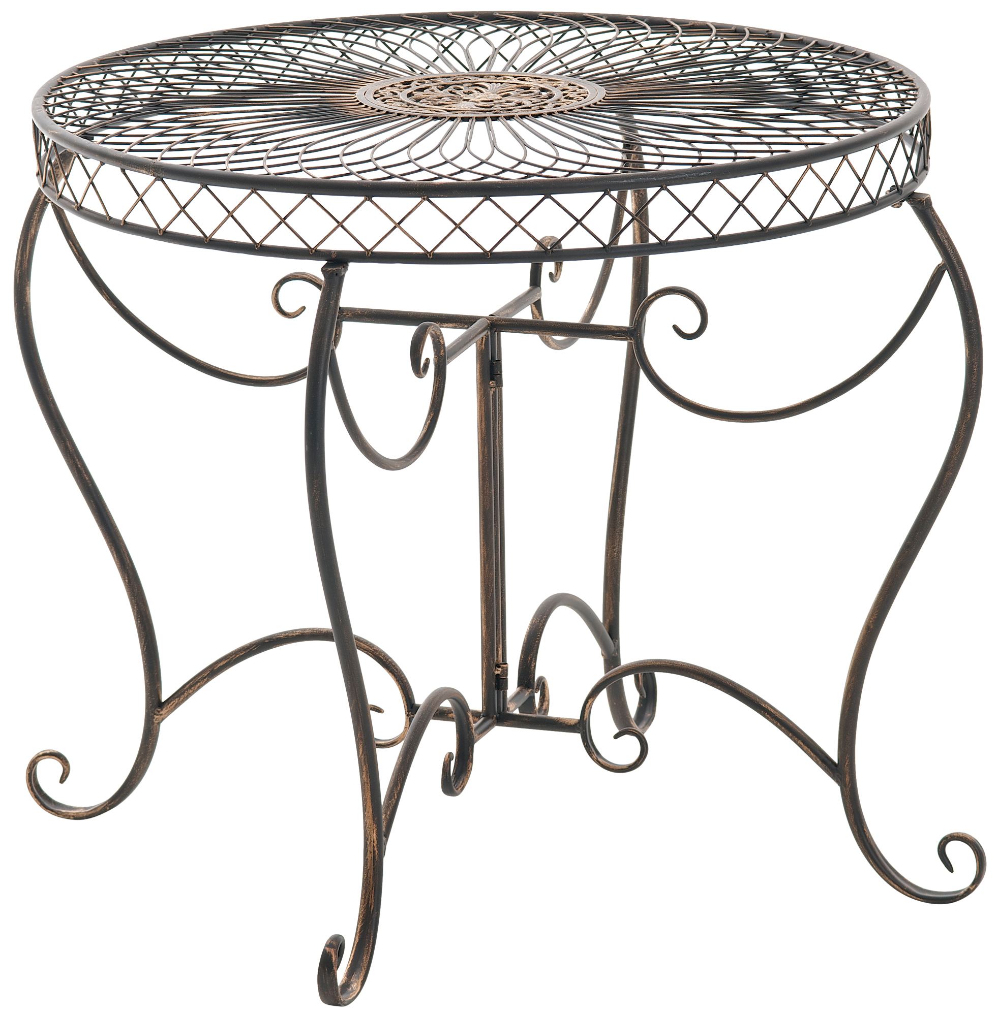 Gartentisch Sheela bronze