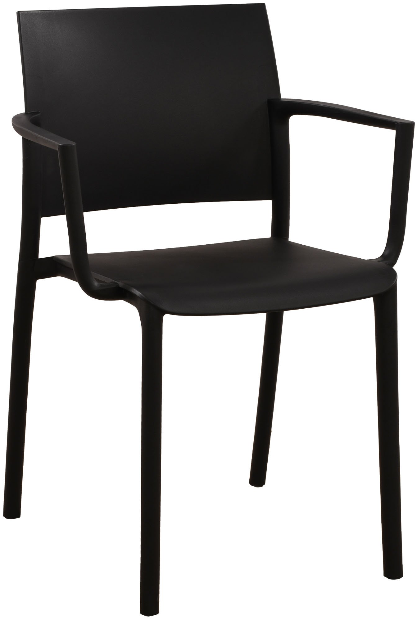 Gartenmöbel-Set Pula schwarz