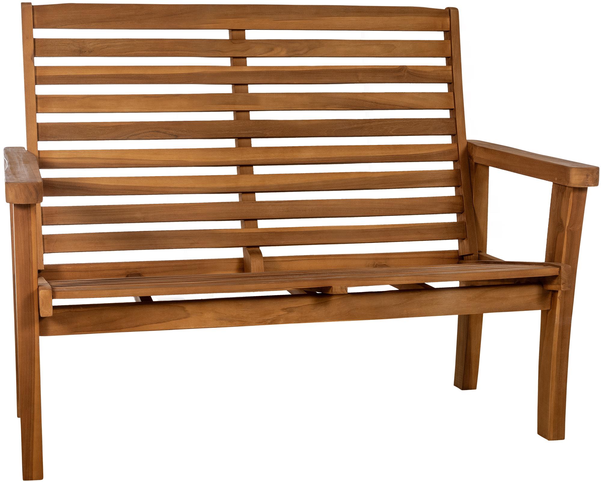 Teakbank Nicosia mit Liegefunktion teak 150 cm