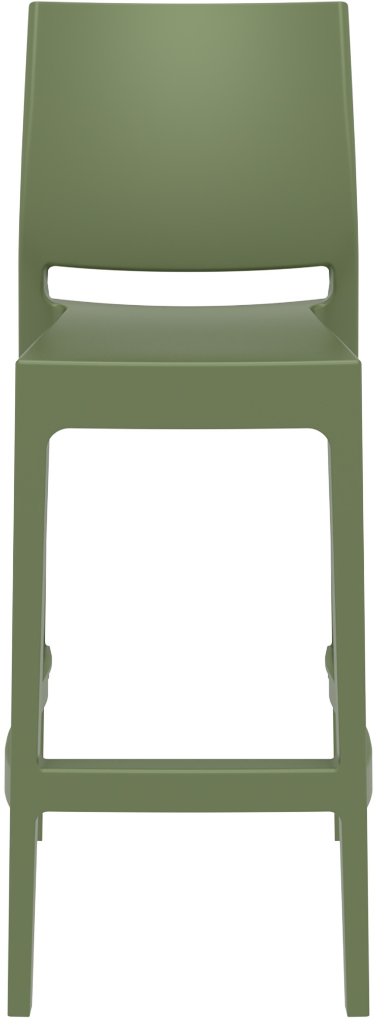 4er Set Barhocker Maya Kunststoff