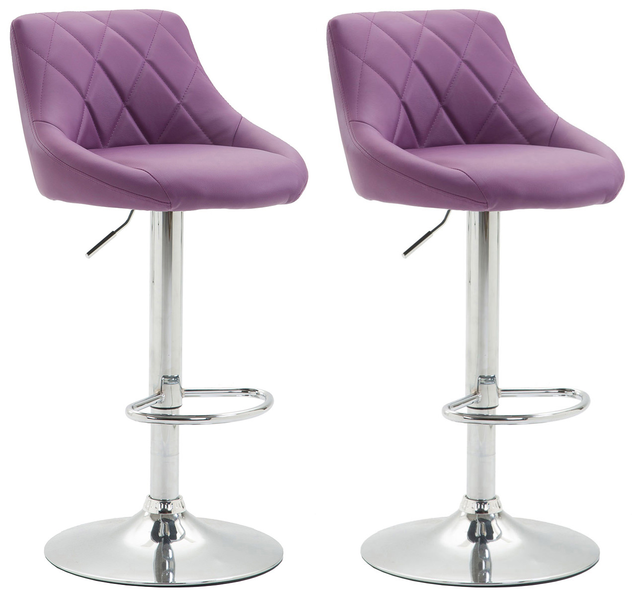 2er Set Barhocker Lazio Kunstleder