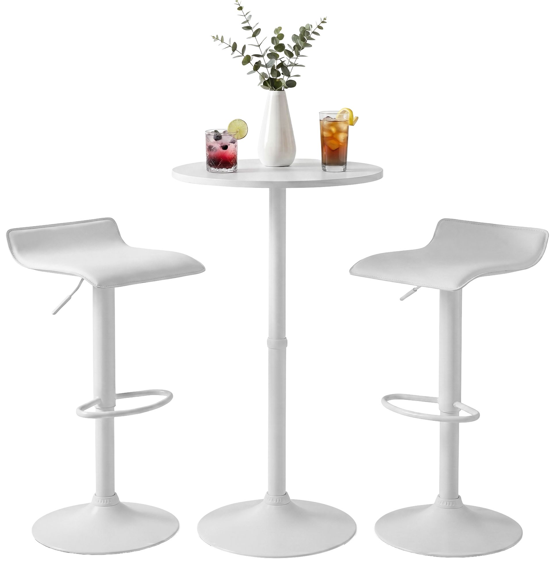 Bartisch-Set-Lumo-mit-zwei-Barhockern-406045
