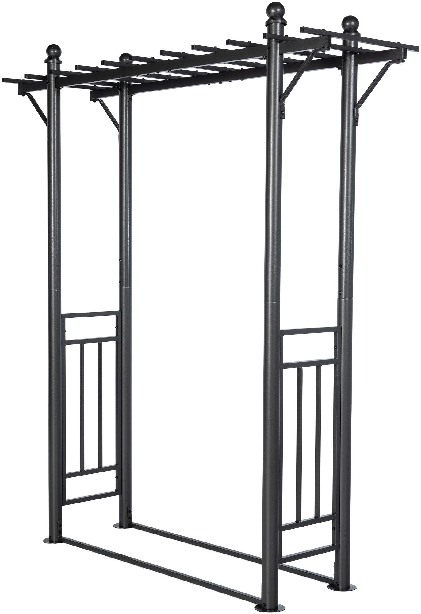 Rosenbogen Veranda anthrazit