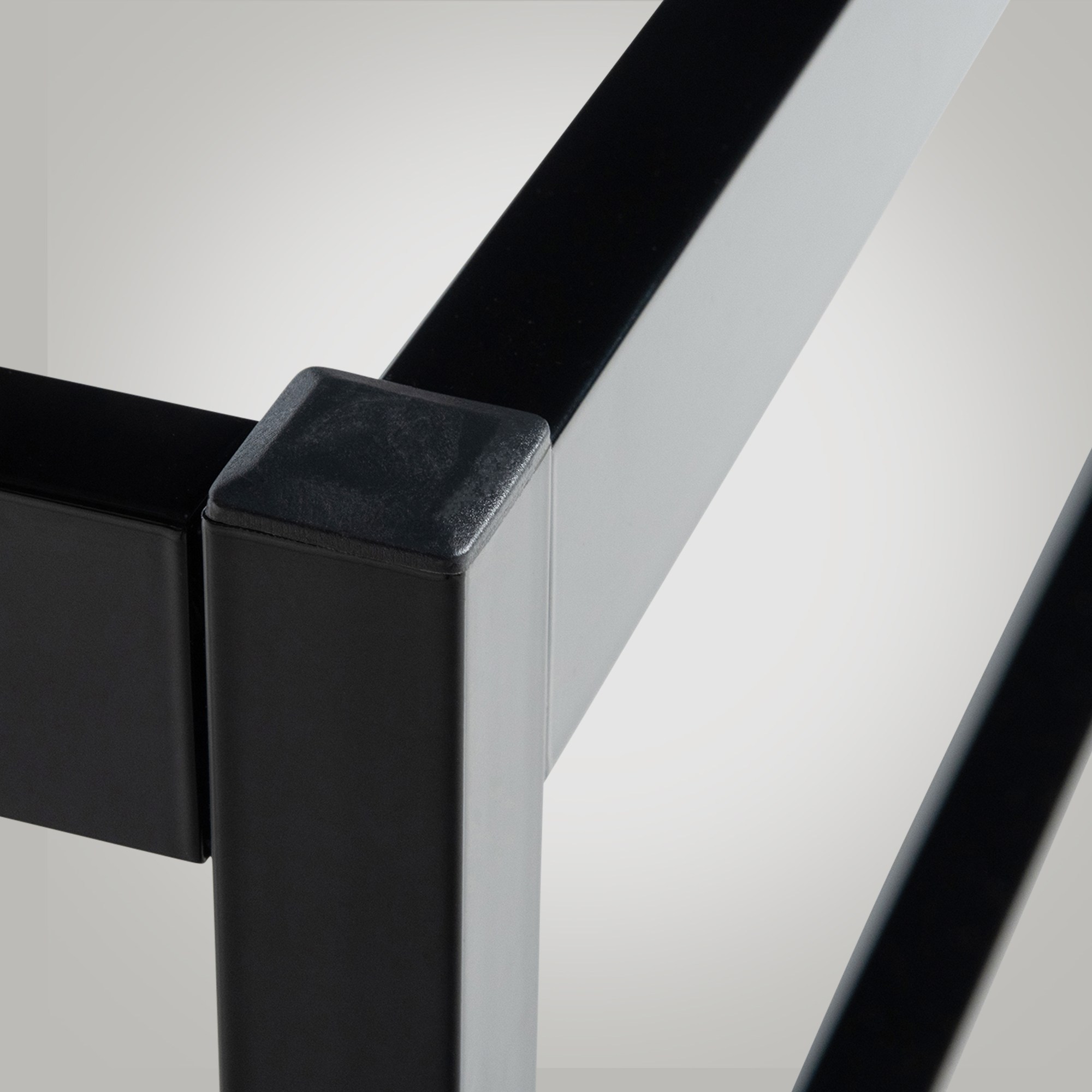 Metallbett Scala schwarz 200x180x25 cm