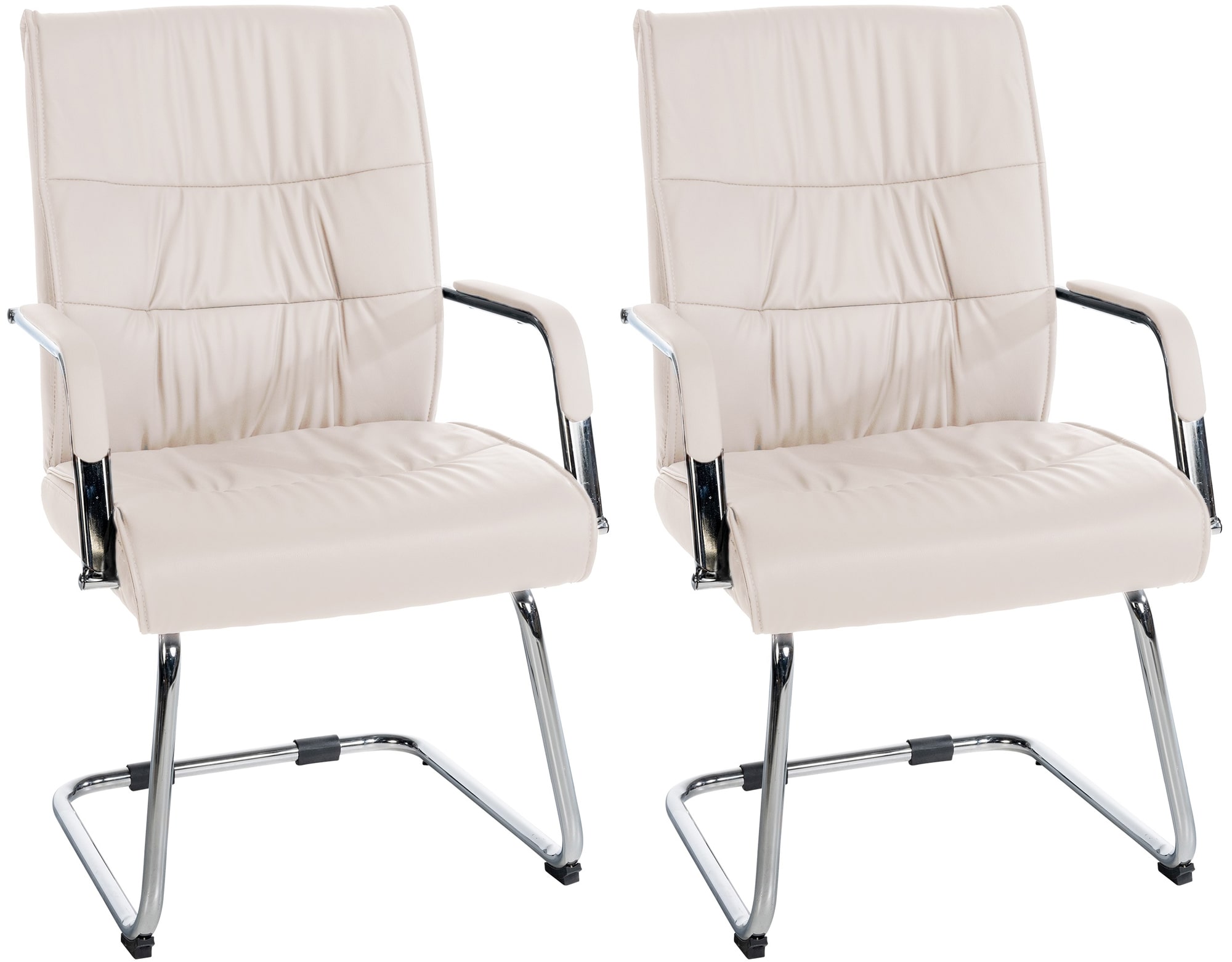 2er Set Besucherstühle Sievert