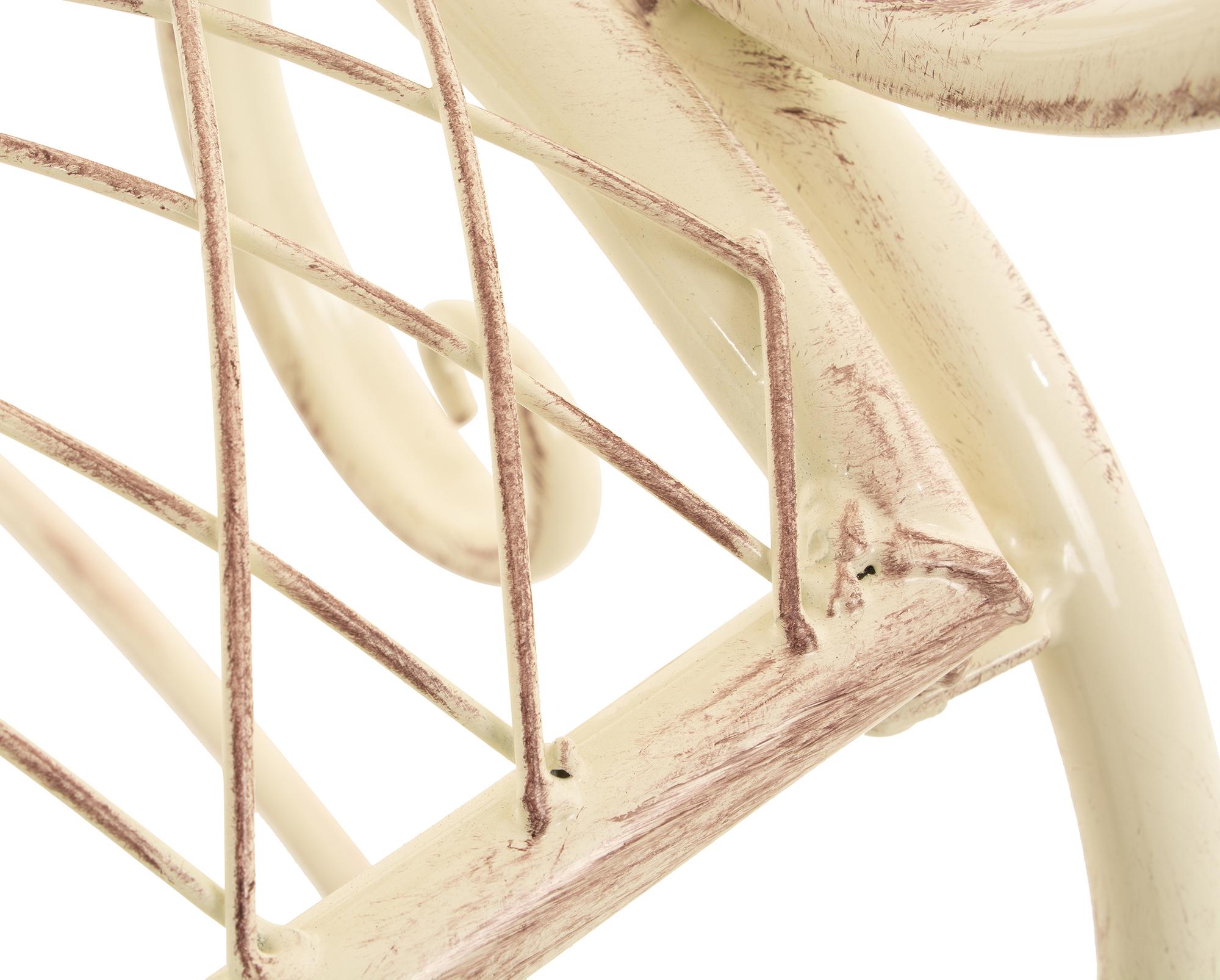 Gartenbank Tara antik-creme