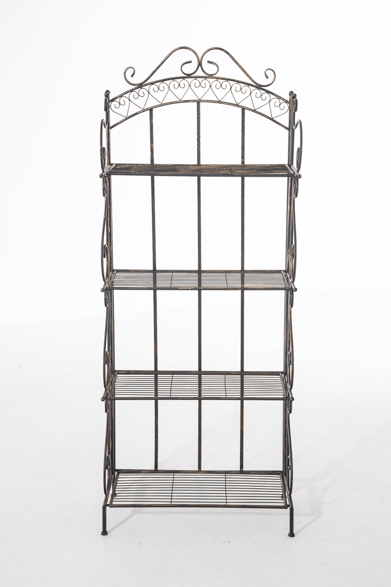 Standregal Antje aus Eisen bronze