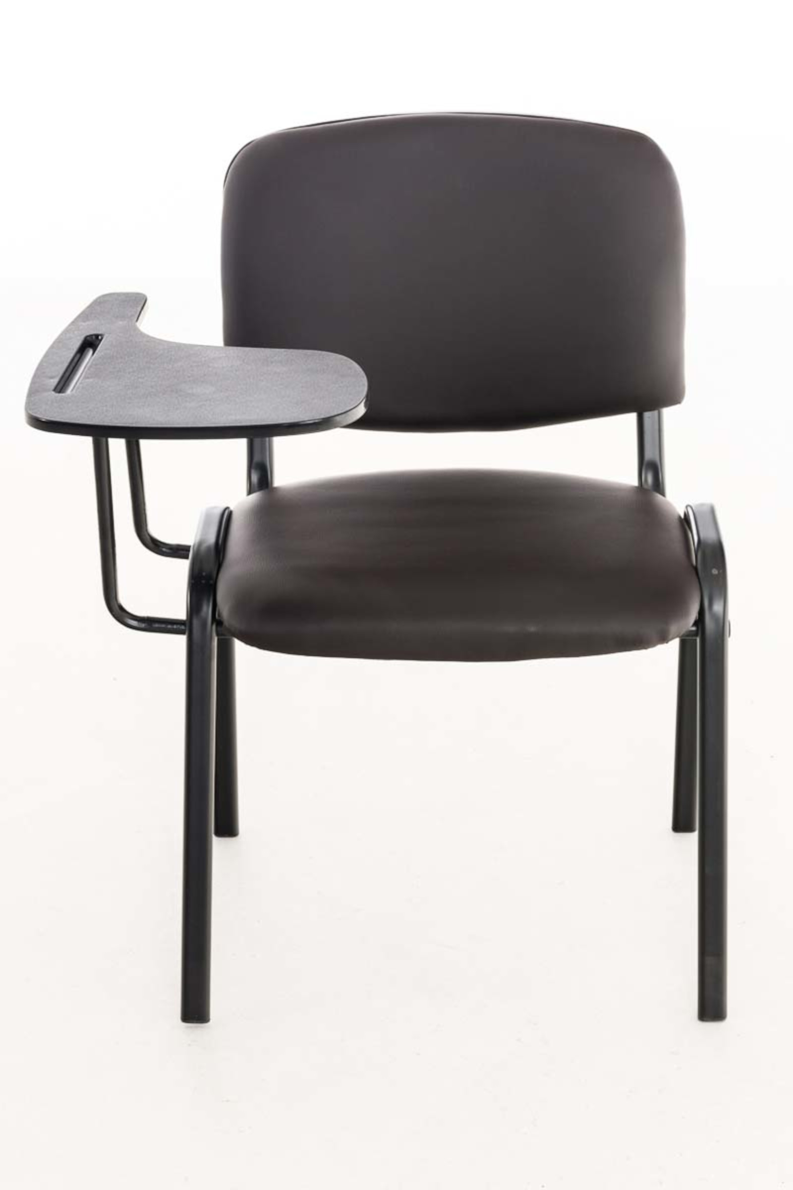 4er Set Stühle Ken mit Klapptisch Kunstleder braun