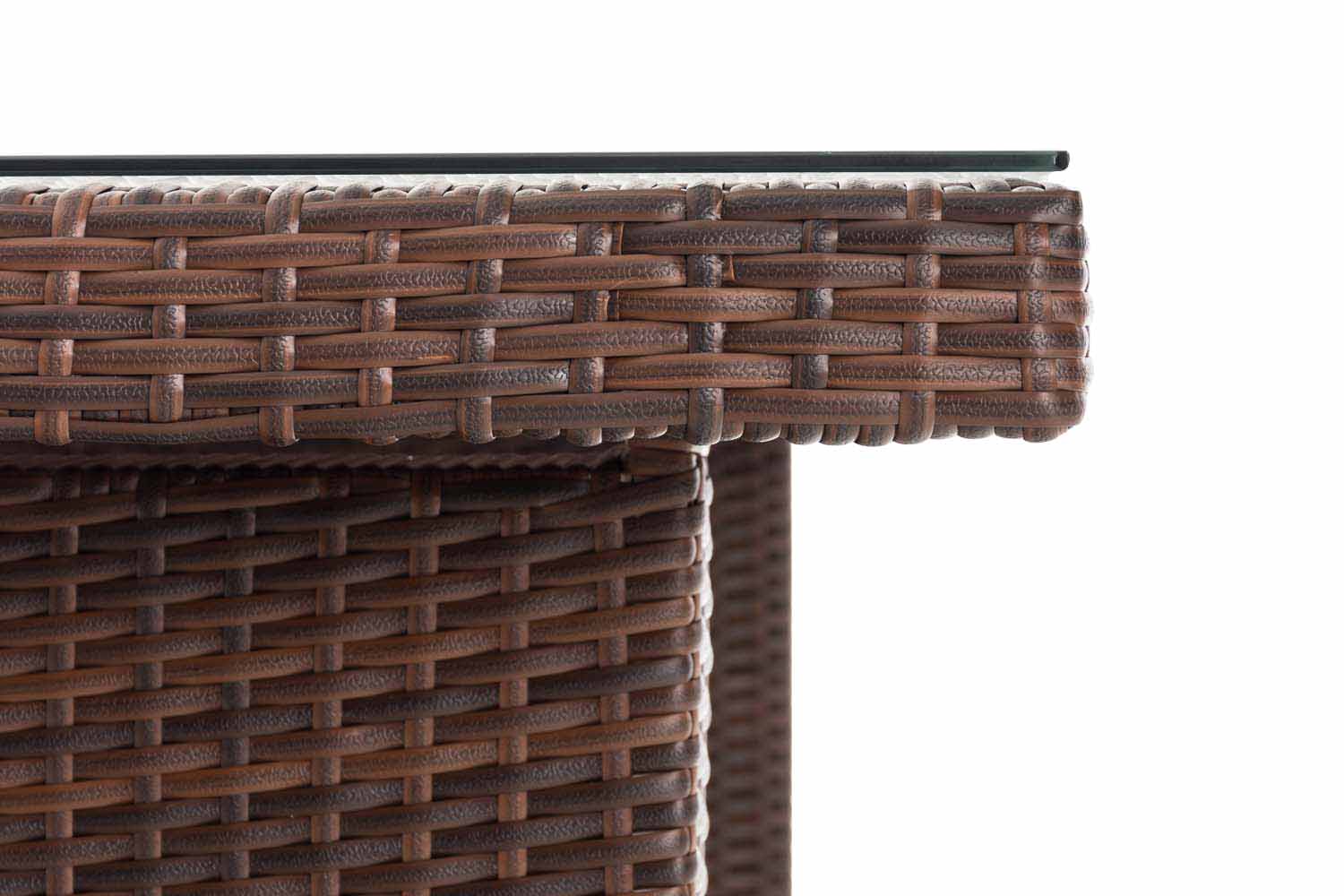 Polyrattan Tisch Avignon braun-meliert 200 cm