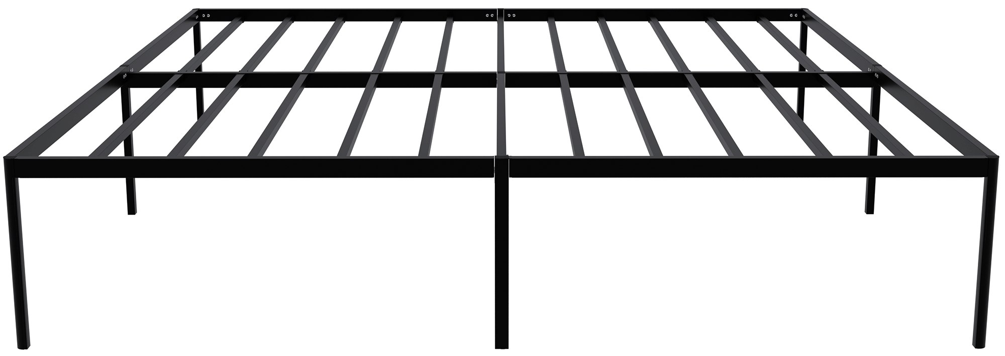 Metallbett Hamlin schwarz 200x180x41 cm