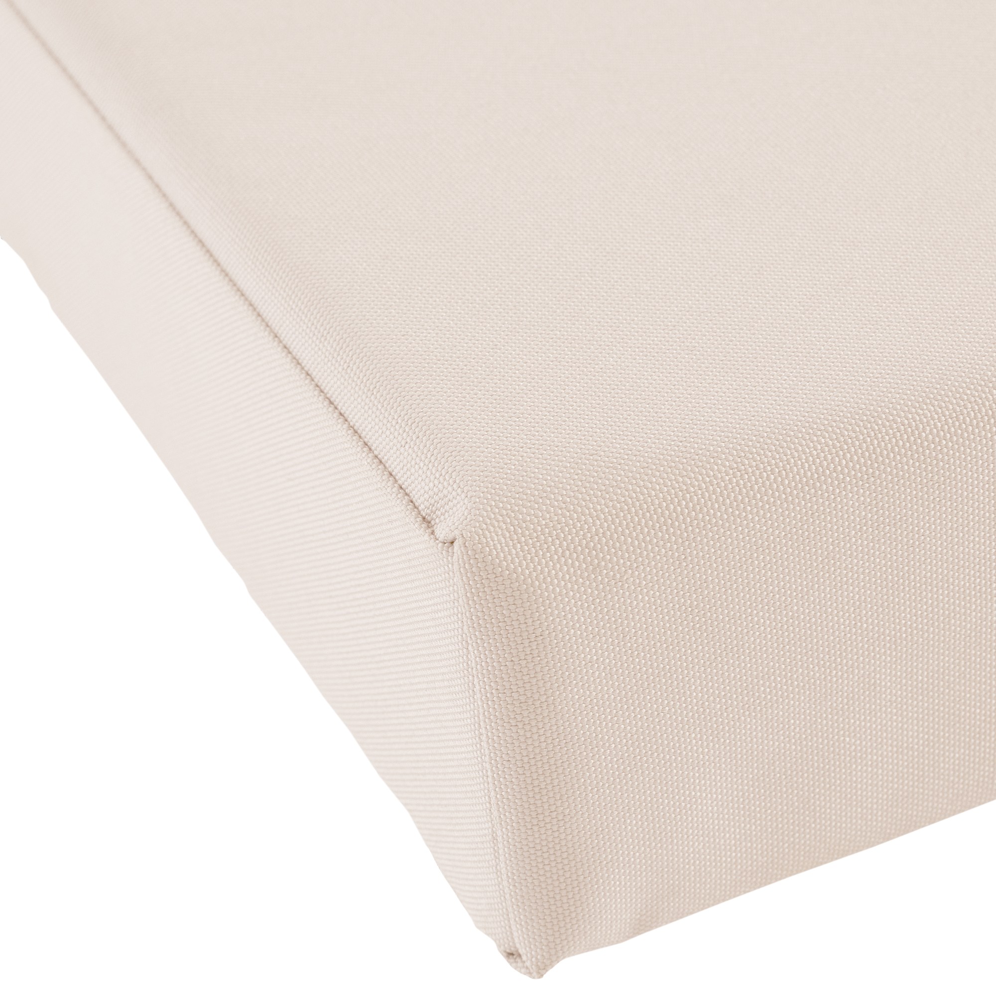 Schaukelbank wetterfest Joyce mit Sitzkissen creme 166x48x8 cm