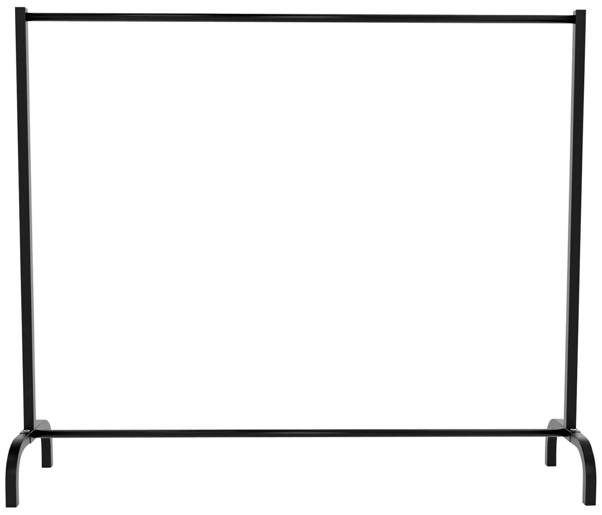 Kleiderständer Lara schwarz 150x38x120 cm