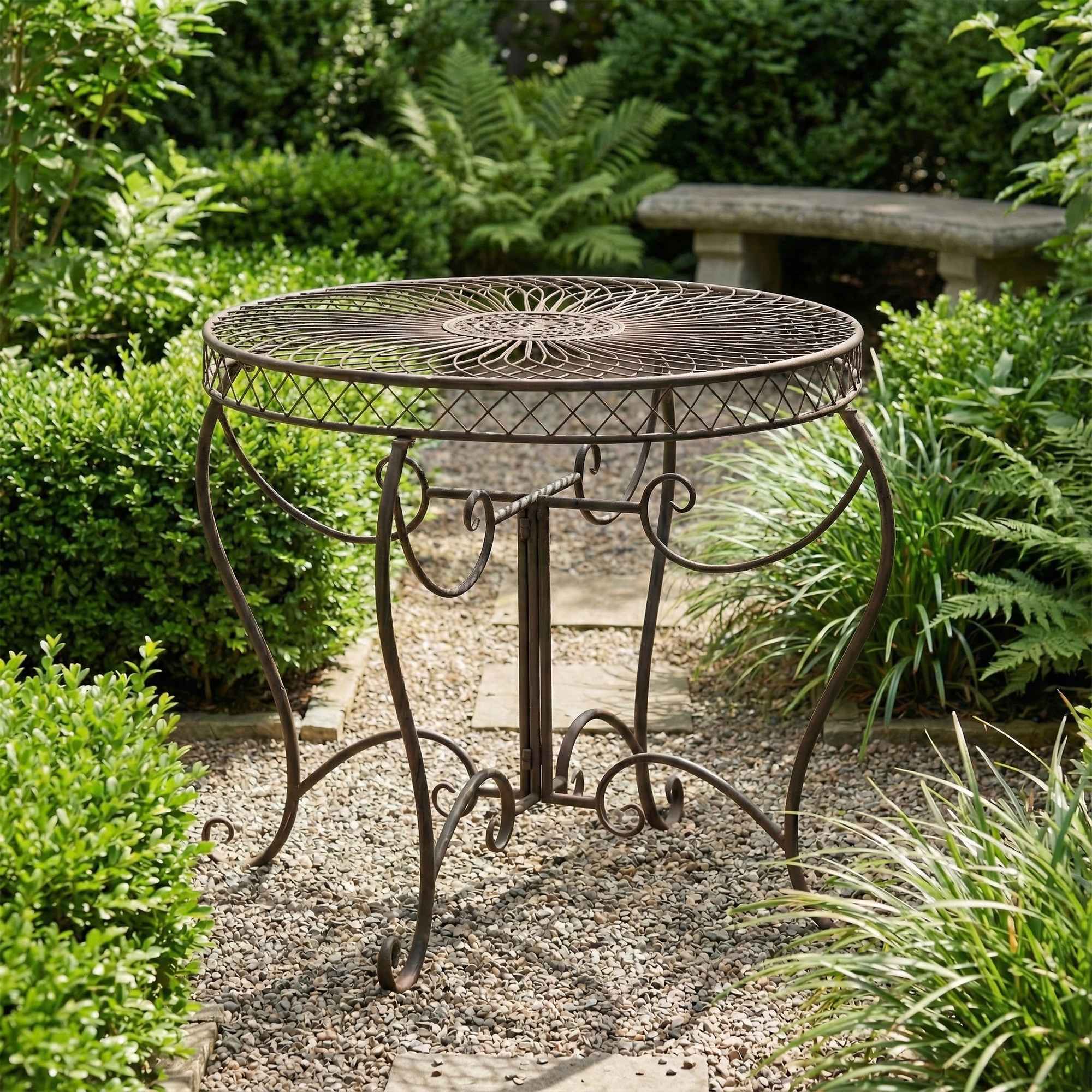 Gartentisch Sheela bronze