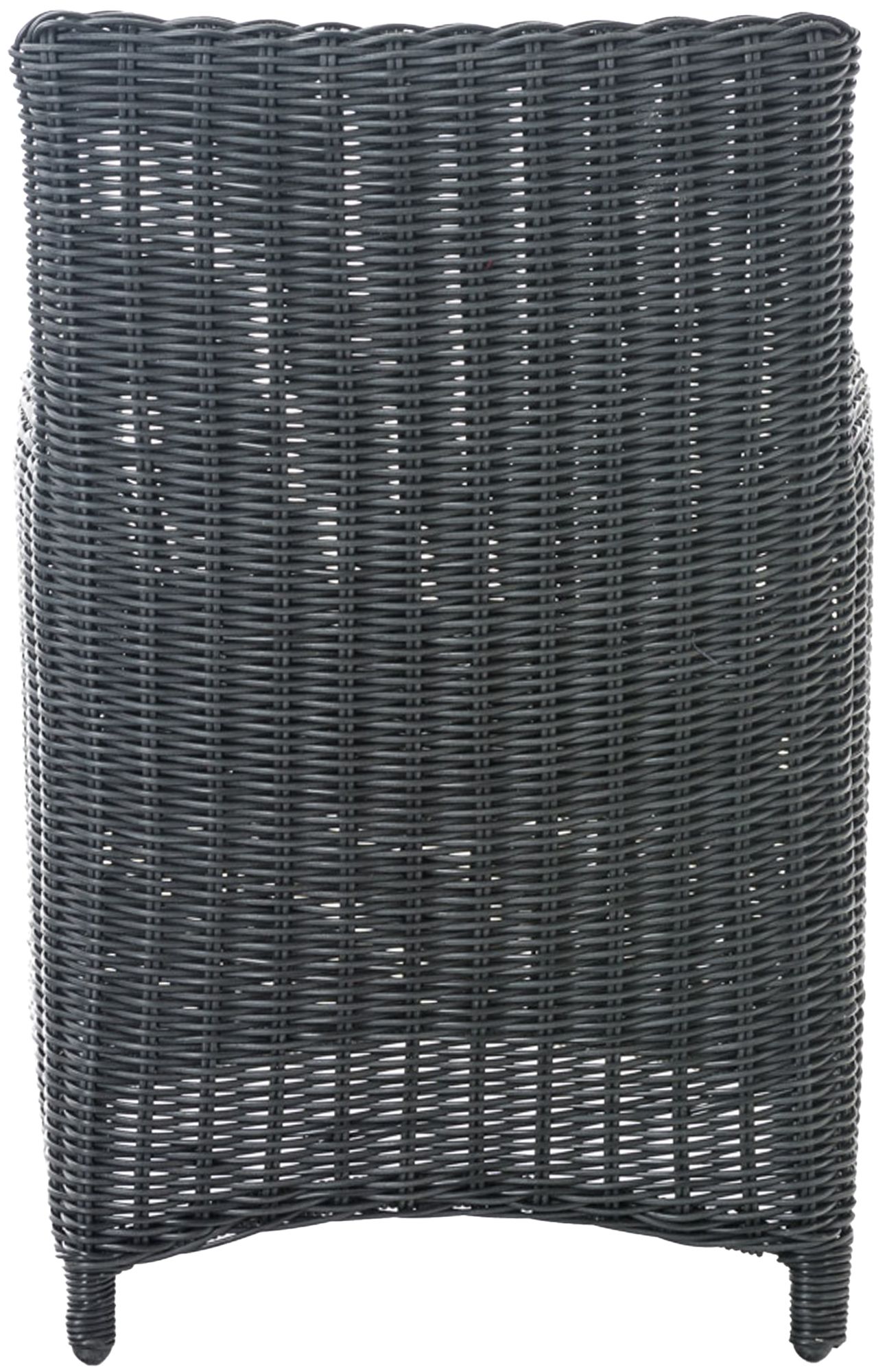 4er Set Gartenstuhl Fontana 5mm schwarz eisengrau