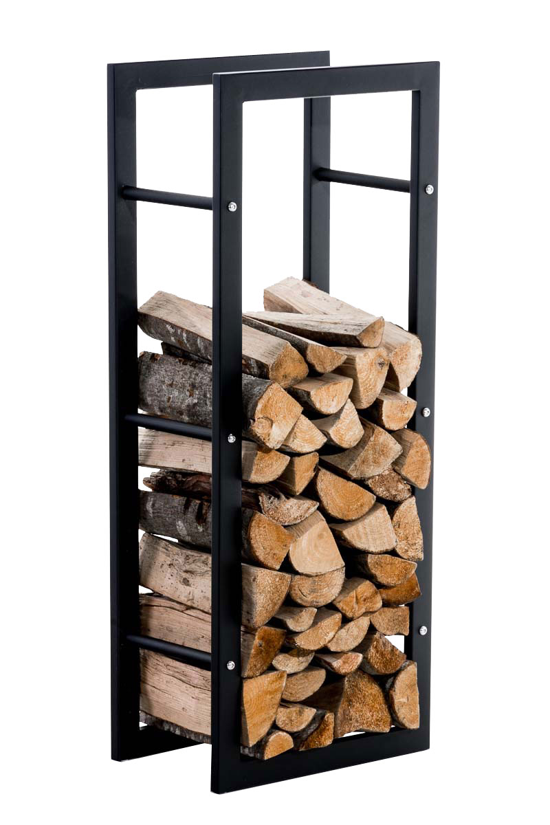 Kaminholzständer Keri V3 schwarz