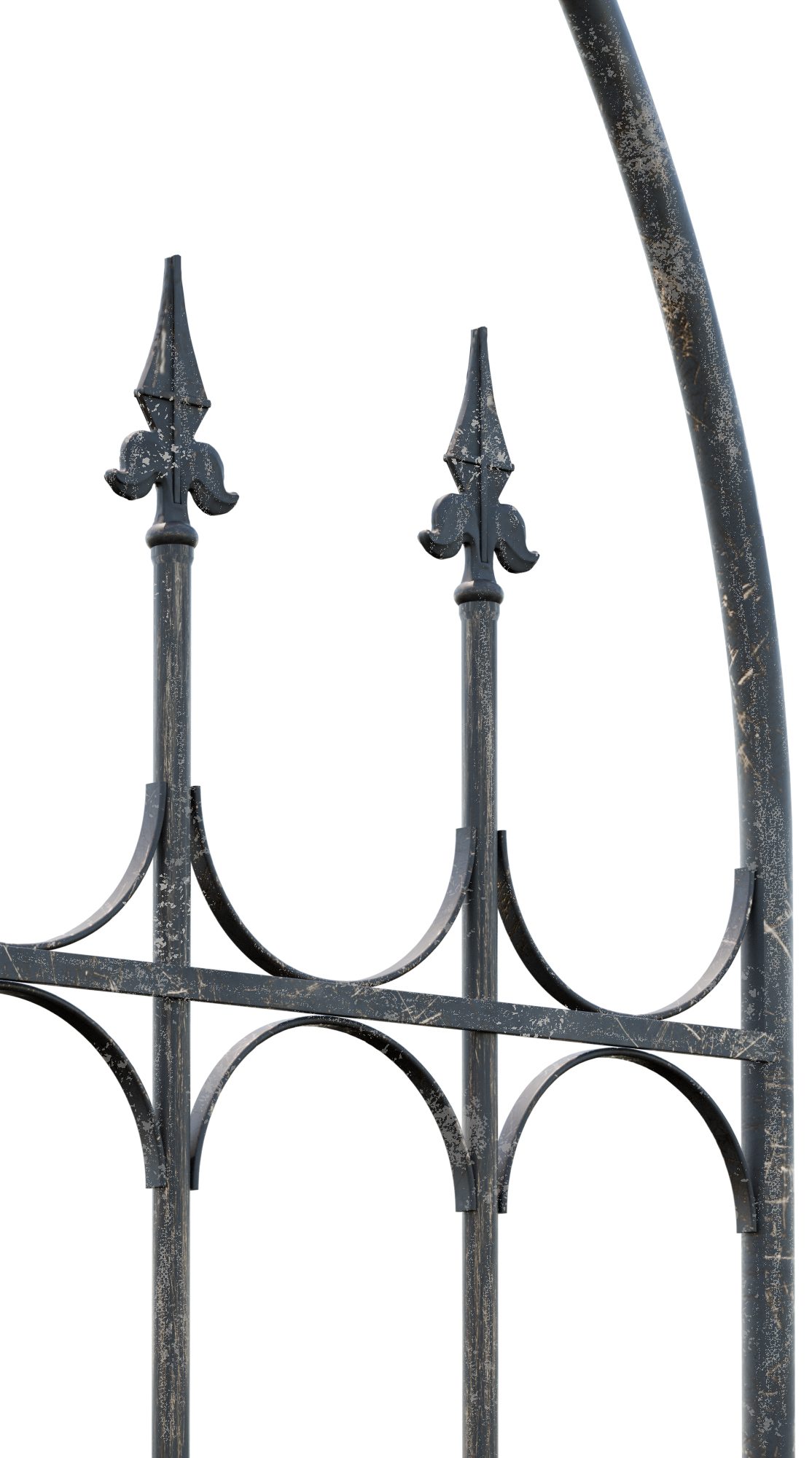 Rankgitter Flowton bronze