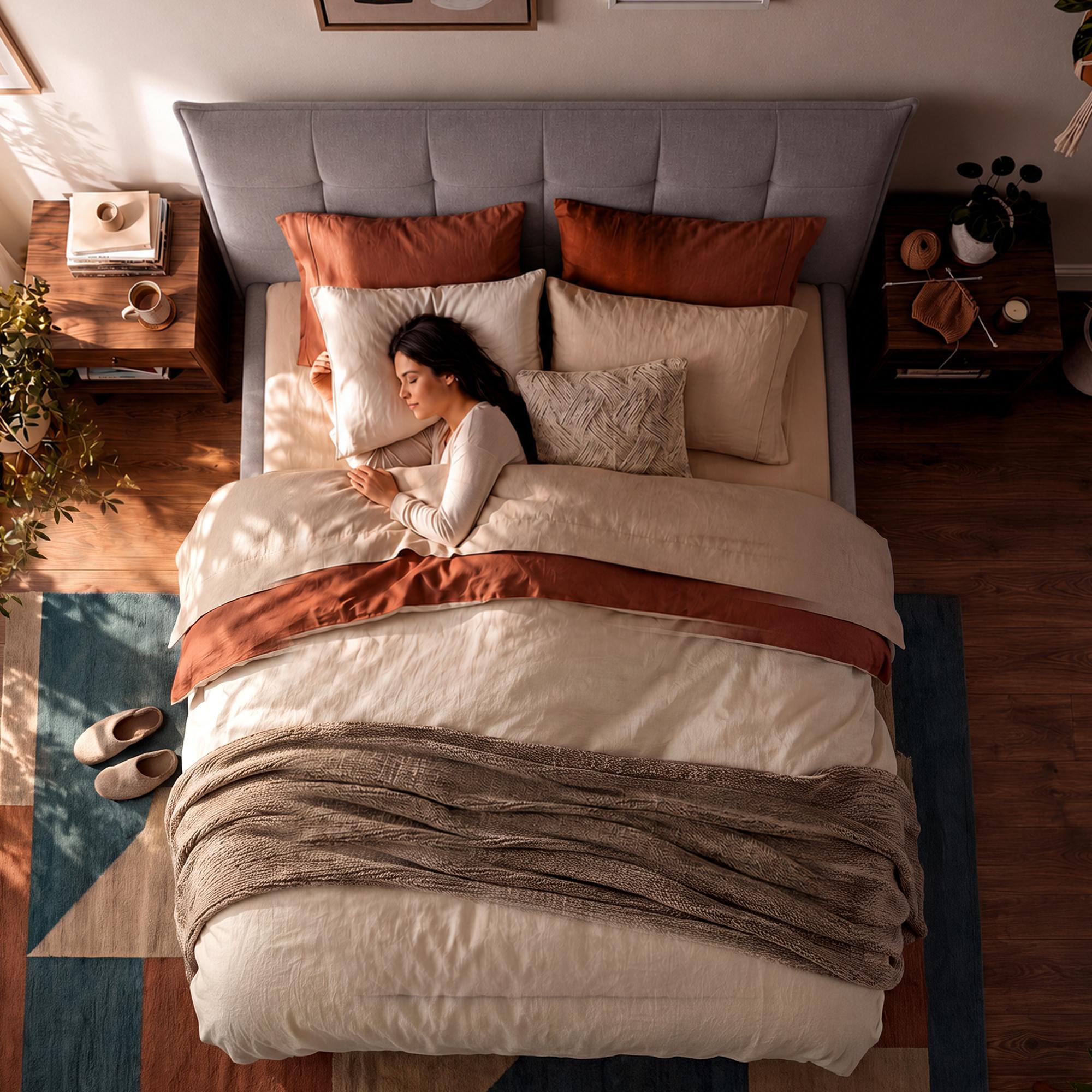 Bett Mirka 180 x 200 cm grau