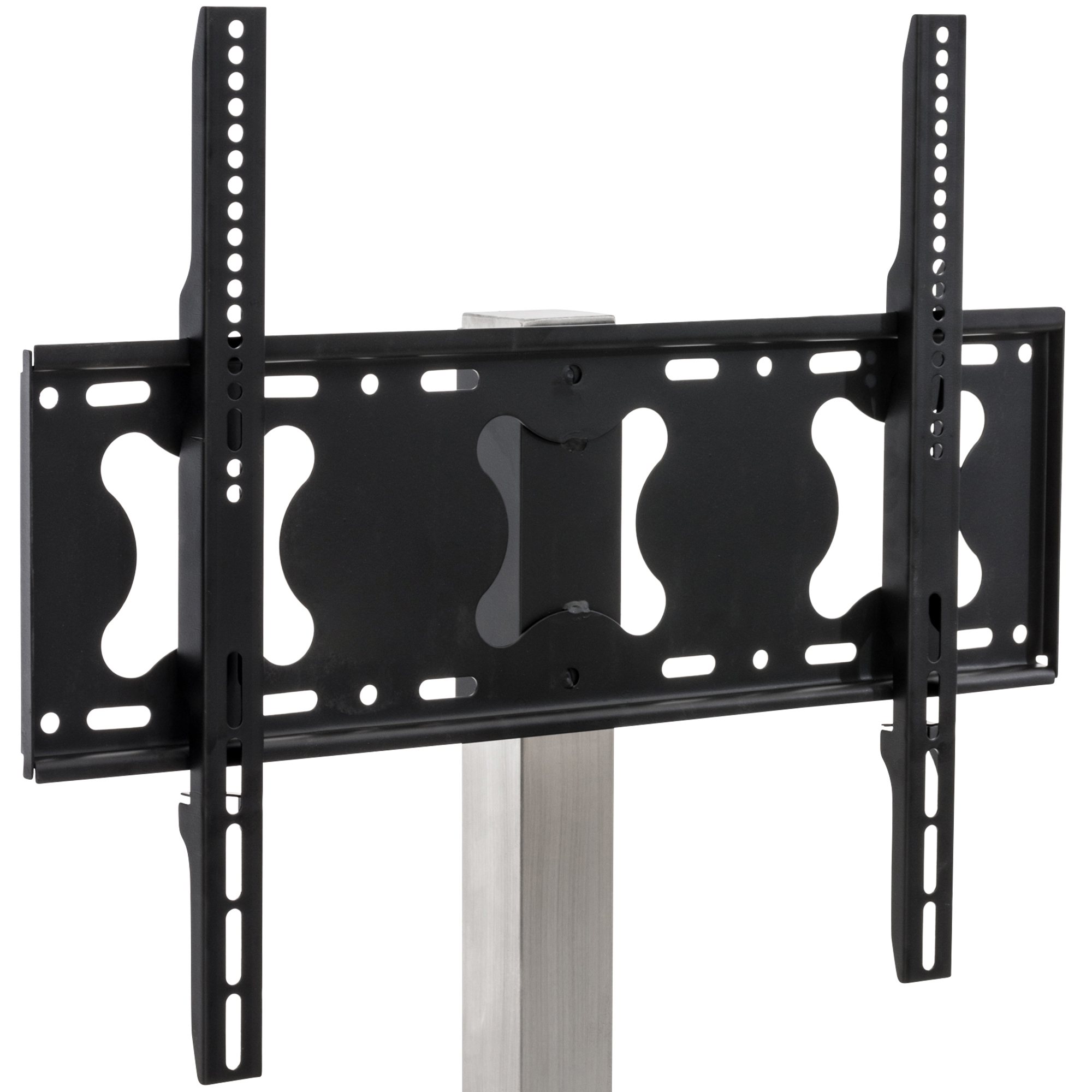 TV Standfuß edelstahl eckig