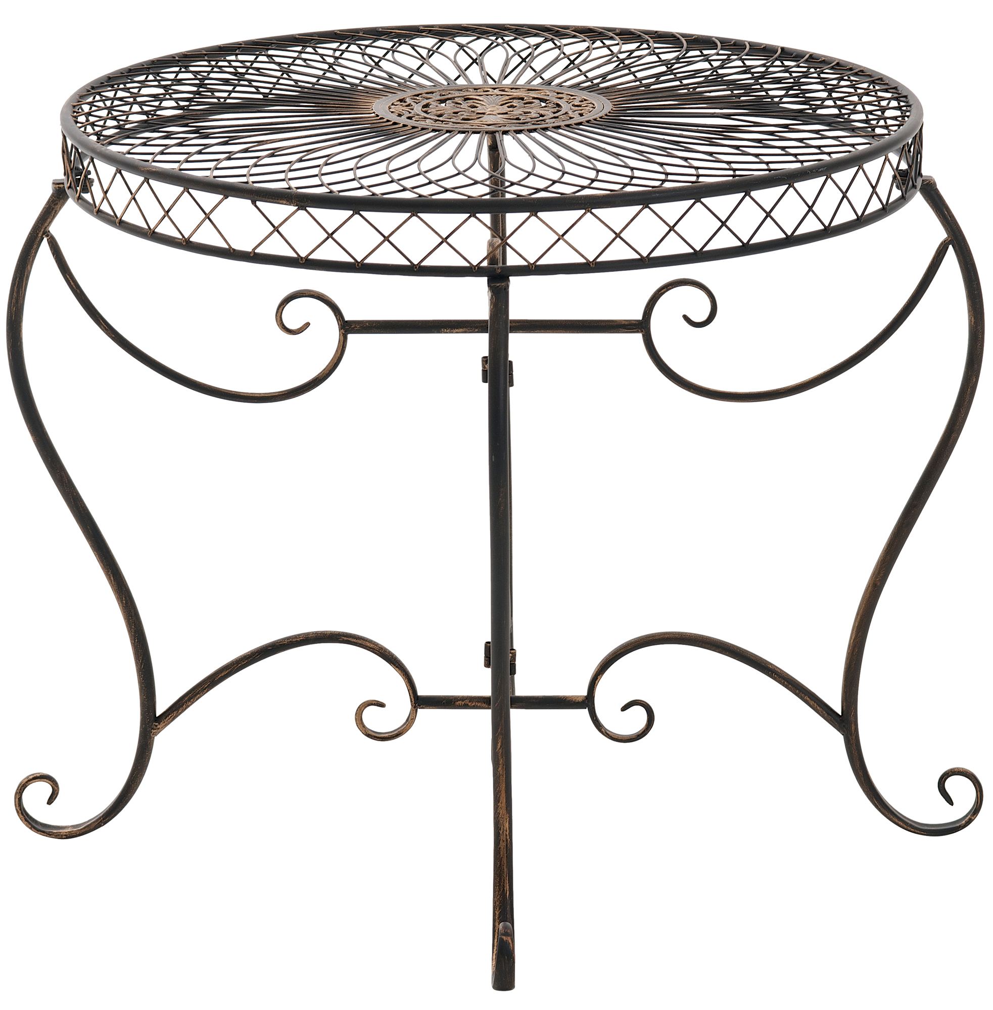 Gartentisch Sheela bronze