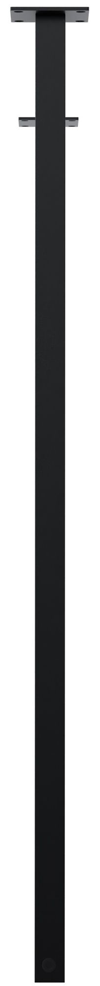 Kleiderstange Fenton Schwarz 80x80 cm