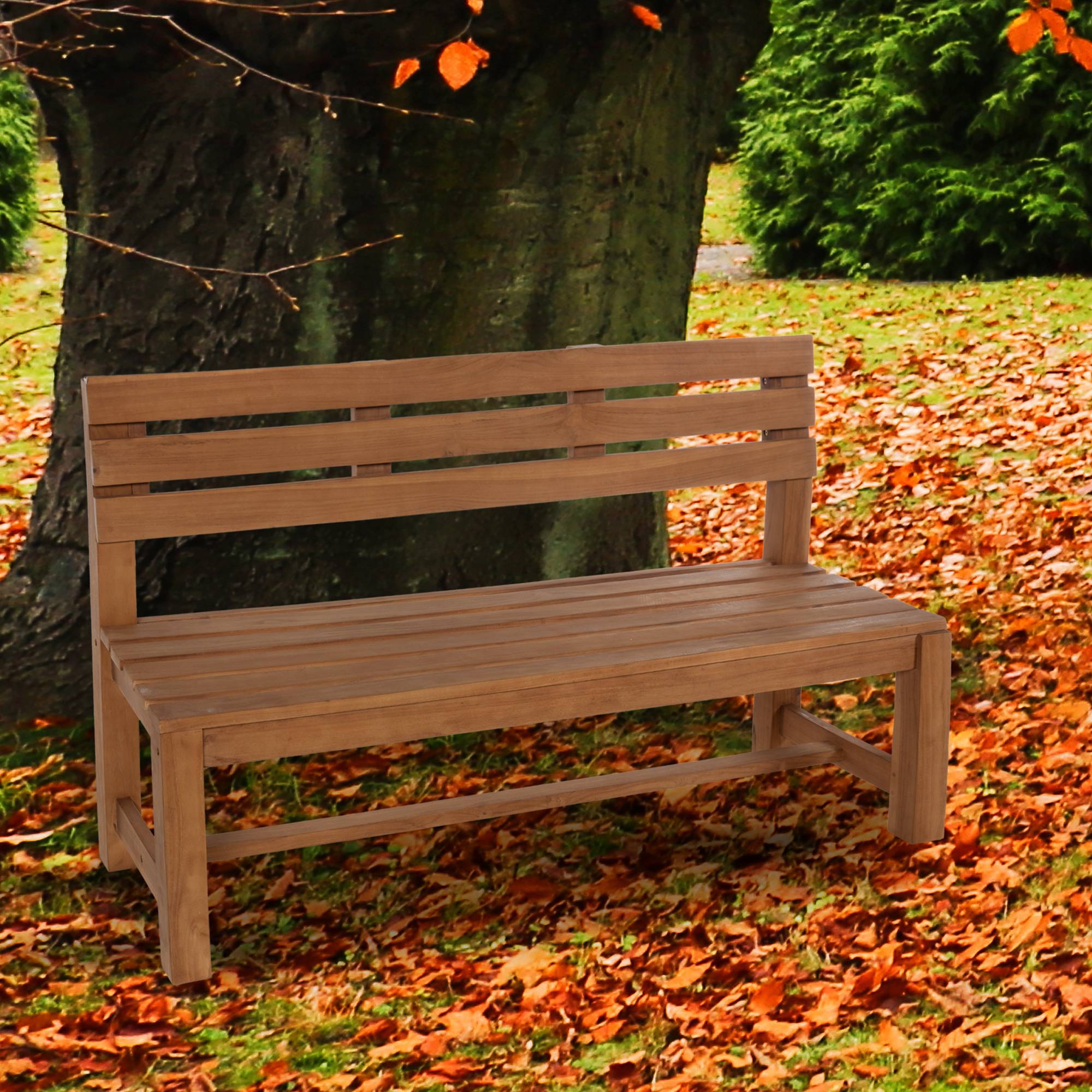 Teakbank Augusta teak 120 cm
