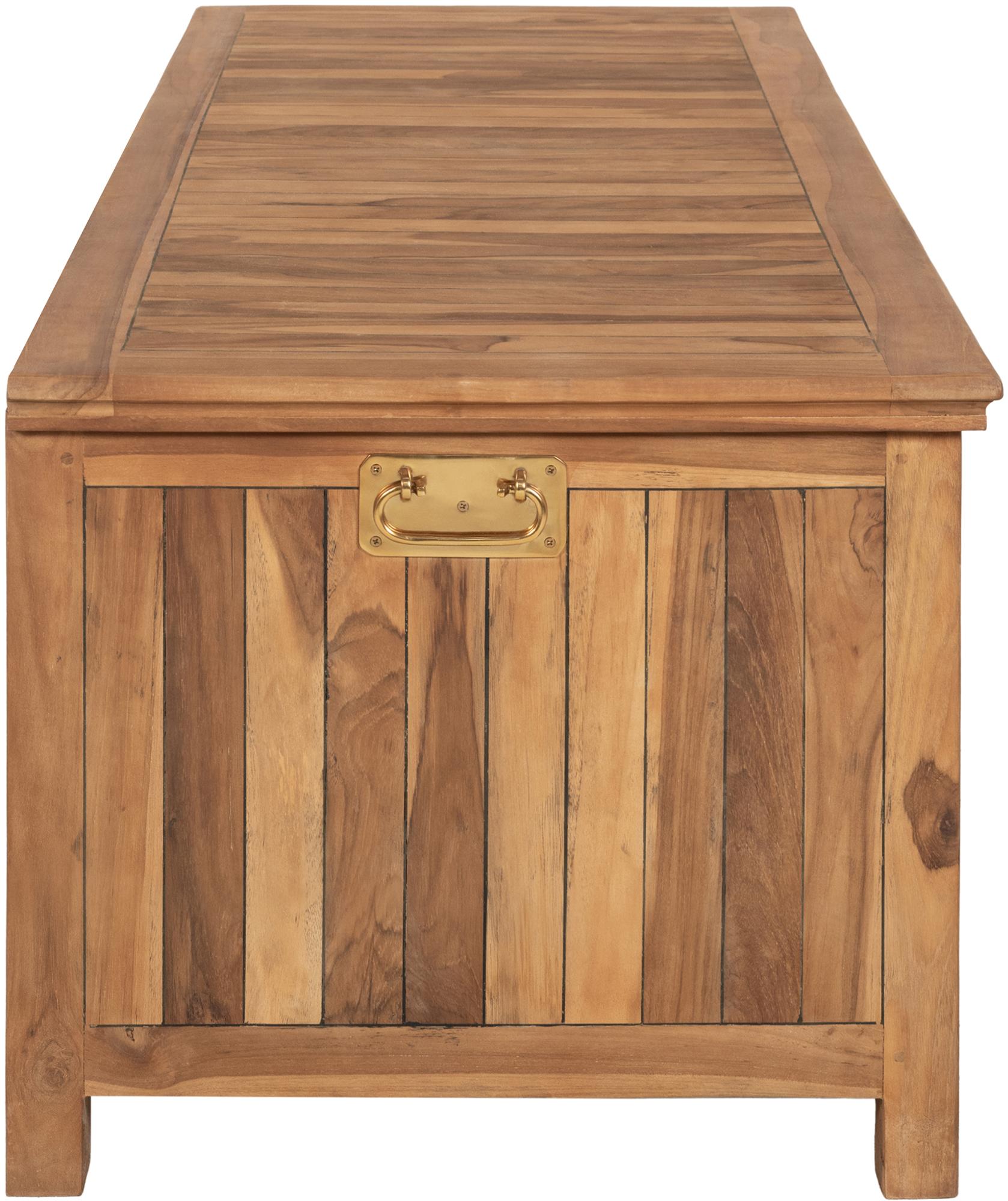 Auflagenbox Novena Teakholz teak 140 cm