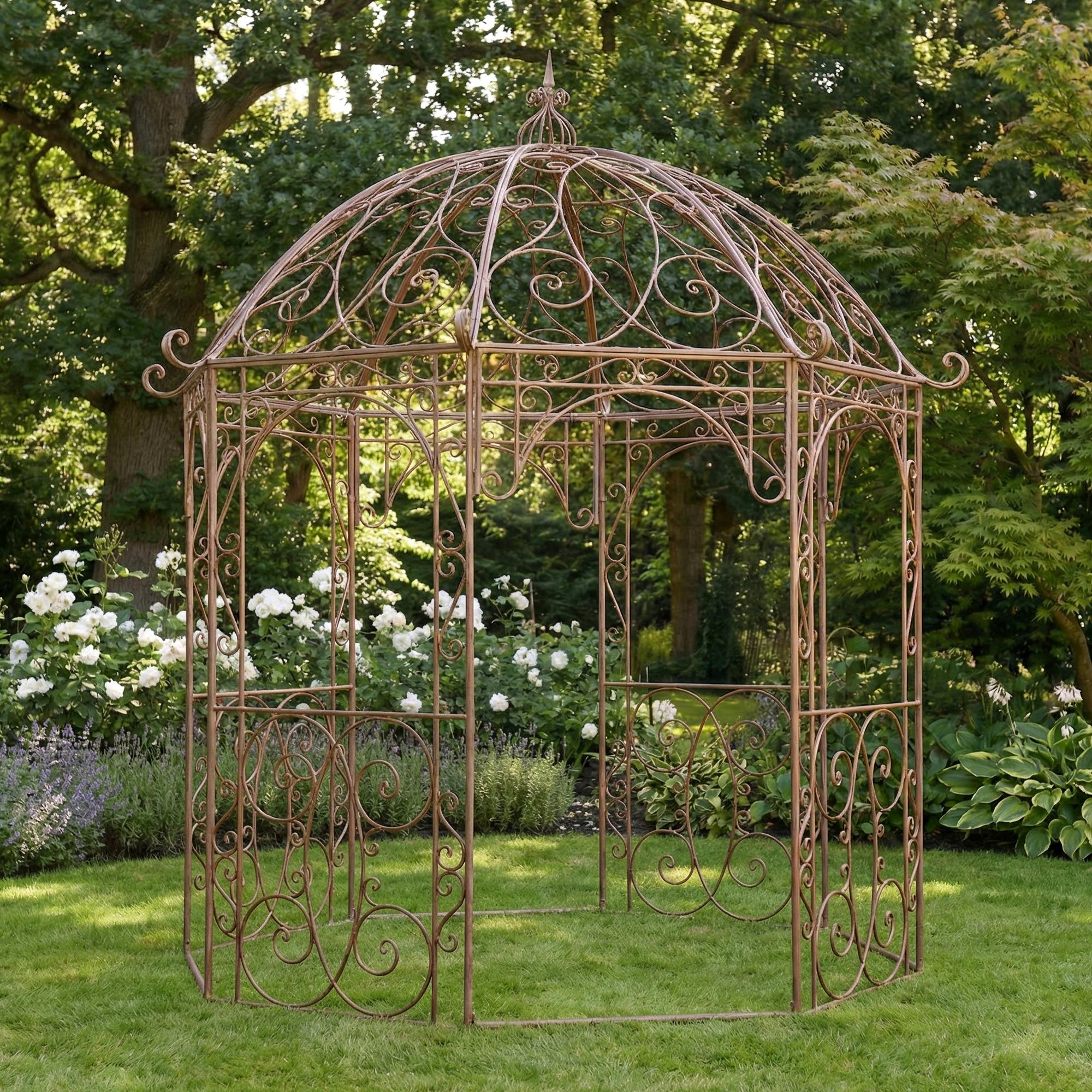 Pavillon Leila antik braun