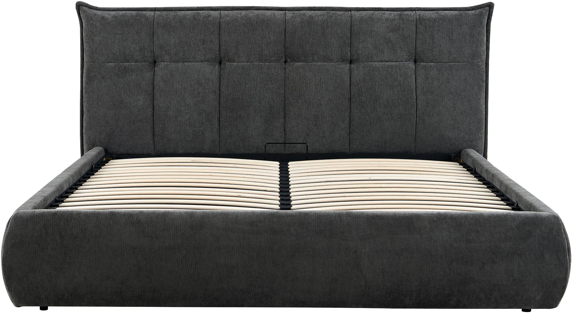 Bett Mirka 160 x 200 cm dunkelgrau