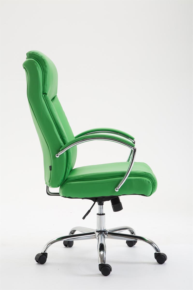 Bürostuhl XL Vaud Kunstleder grün