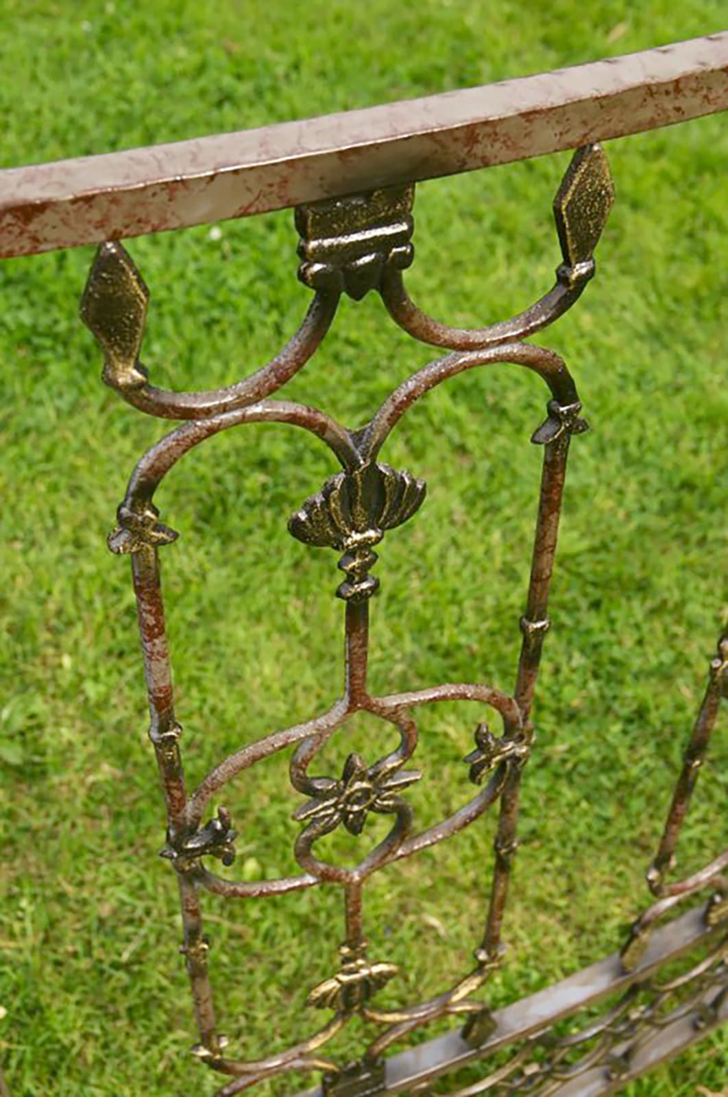 Luxus Pavillon Romantik rund 350 cm bronze