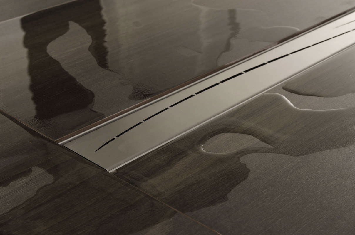 Edelstahl-Duschrinne Marisol edelstahl 1200 mm