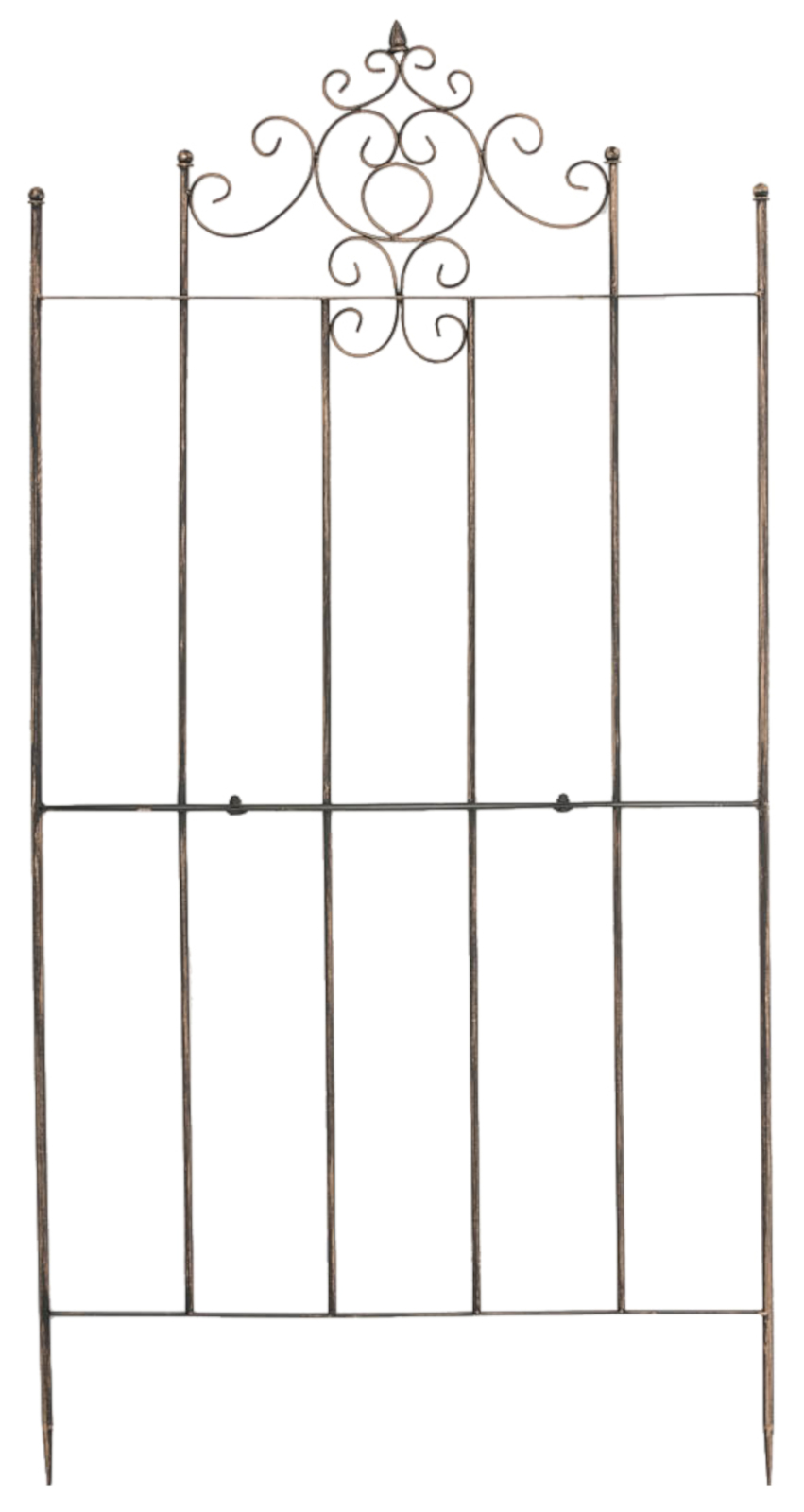 2er Set Rankgitter Paula 170 x 86 cm bronze
