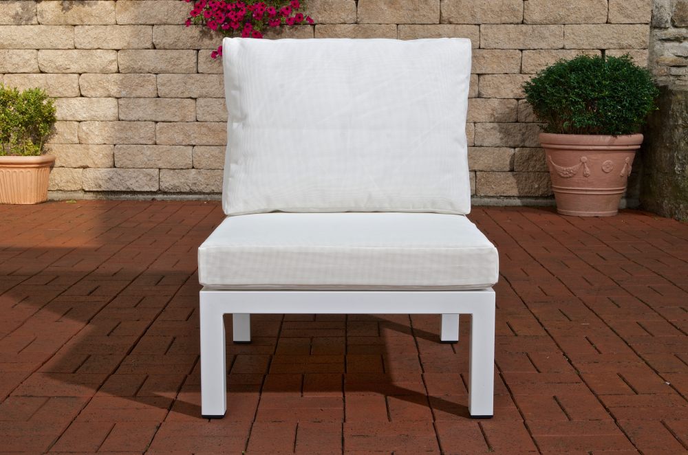 Vitus Living Mittel-Einzel-Sofa weiß cremeweiß