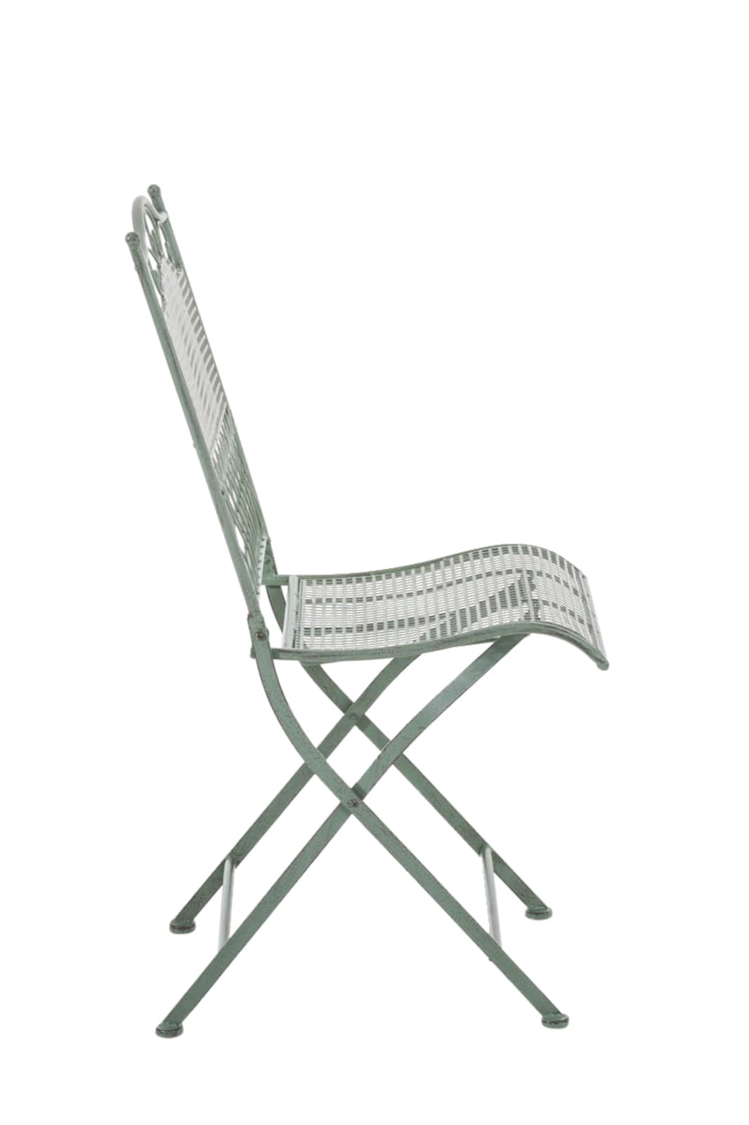 2er Set Gartenstühle Kiran antik-grün