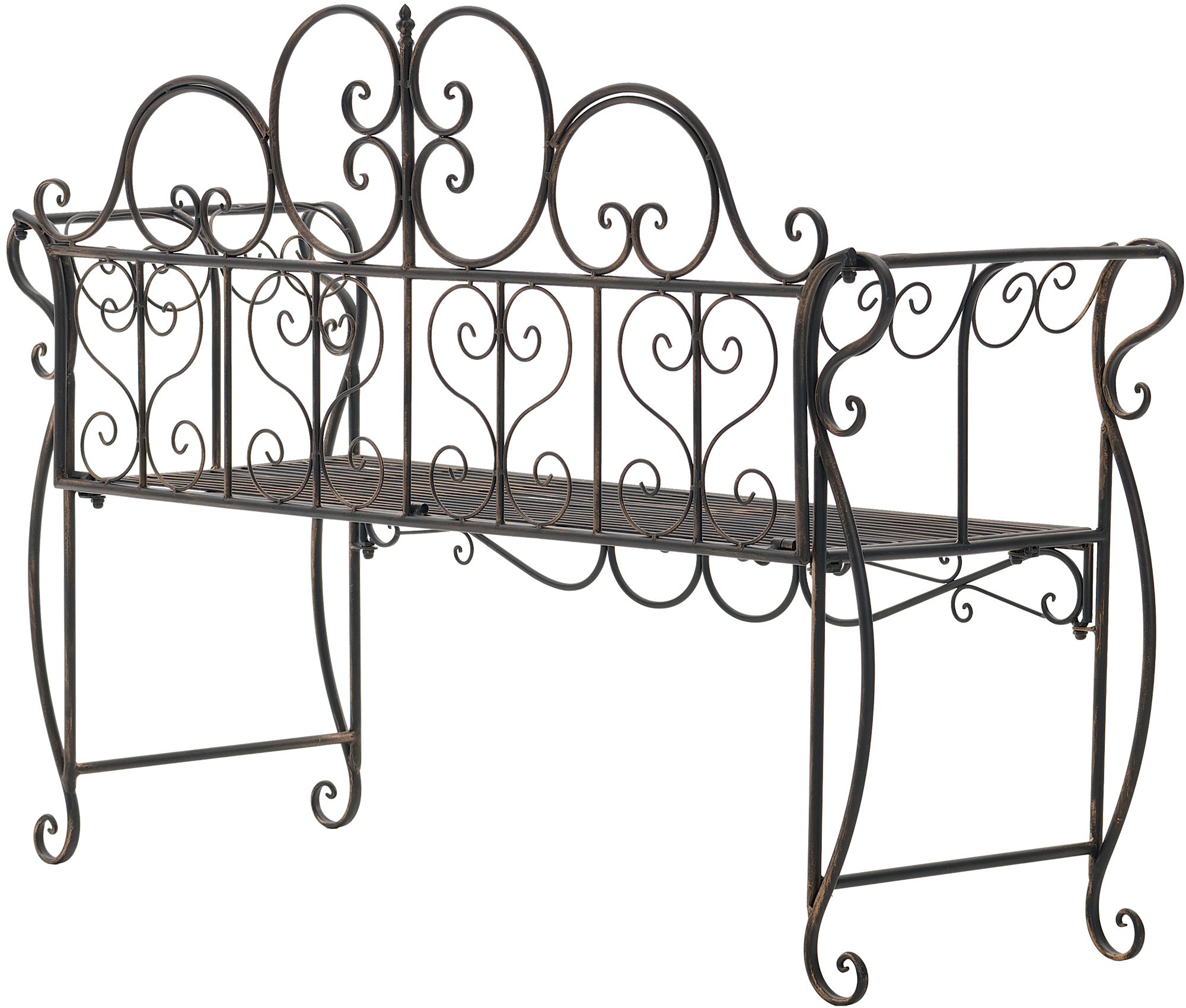 Gartenbank Minna bronze