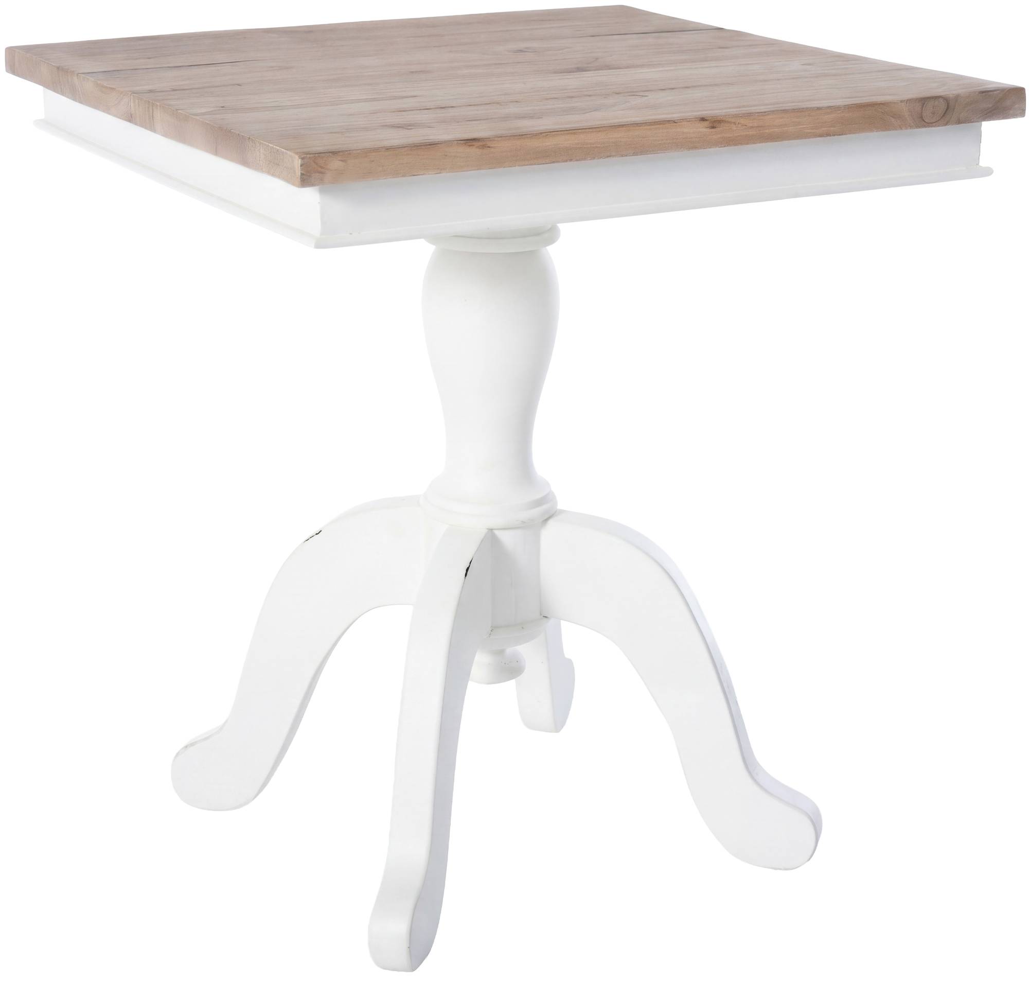 Beistelltisch Lorne natura/weiß 70 cm