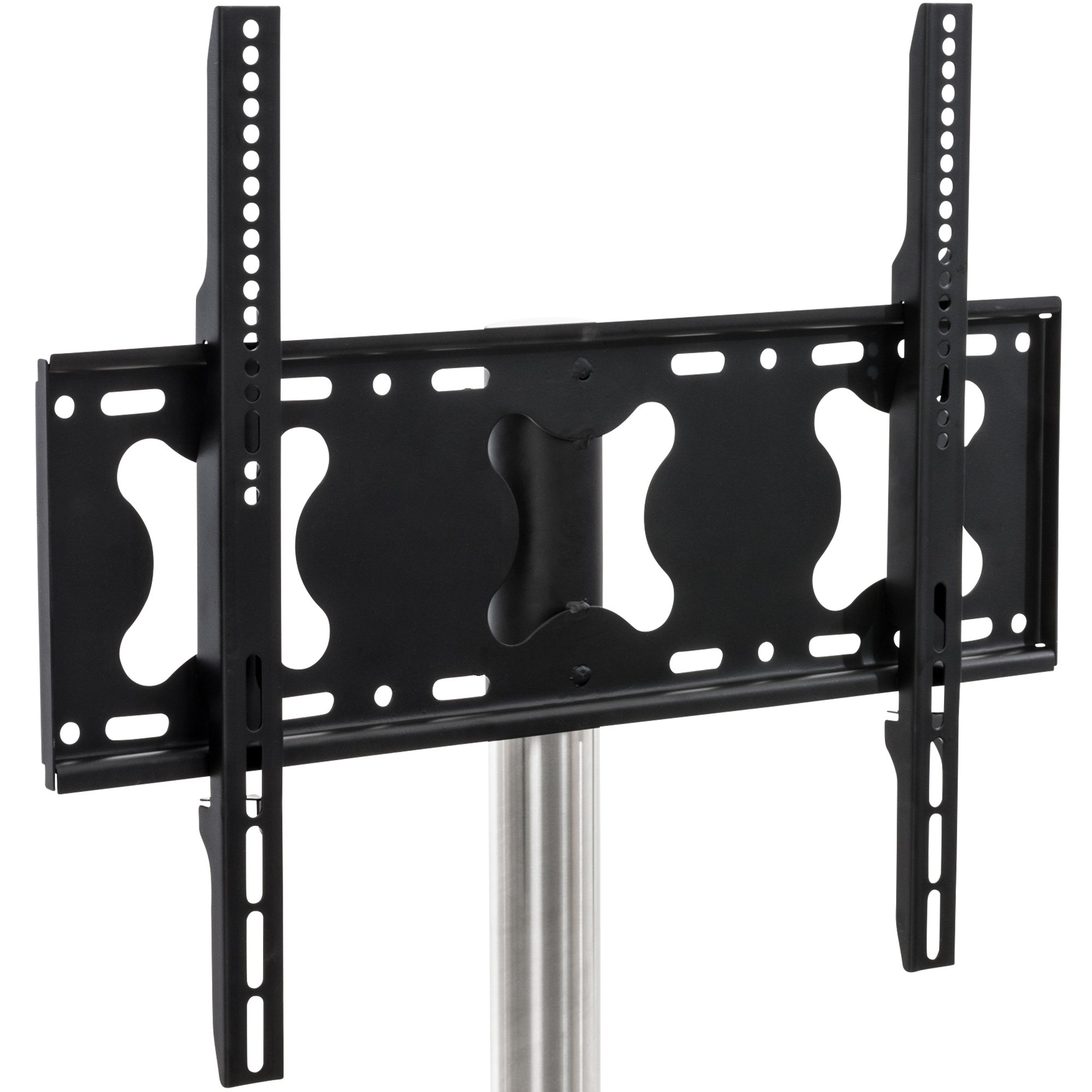 TV Standfuß edelstahl rund
