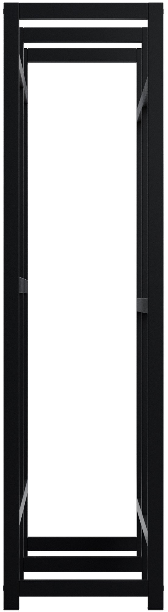 Getränkekistenständer Stack schwarz 116x91x31 cm