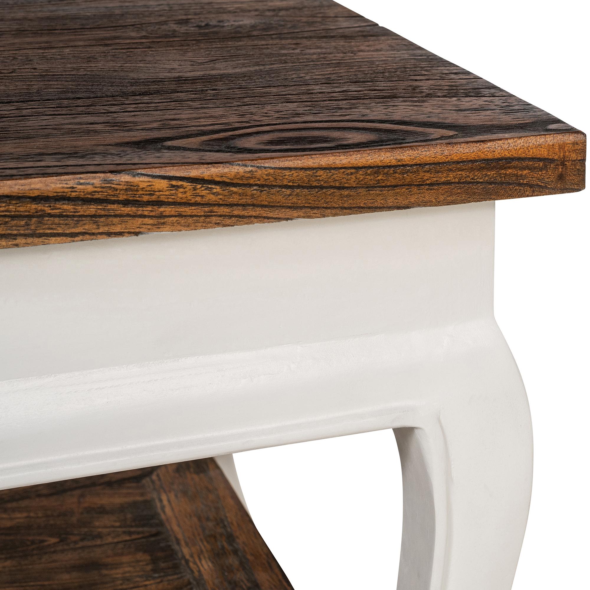 Couchtisch Thordis dunkelbraun 60x60 cm