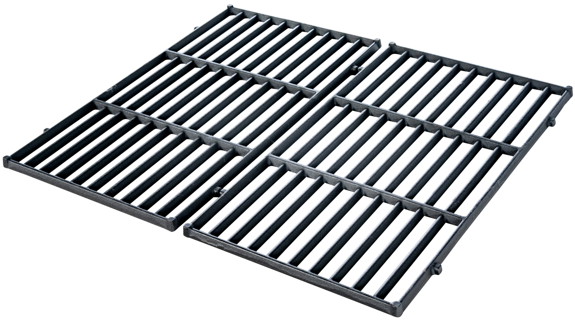 Grillrost Set schwarz 44,5x26 cm